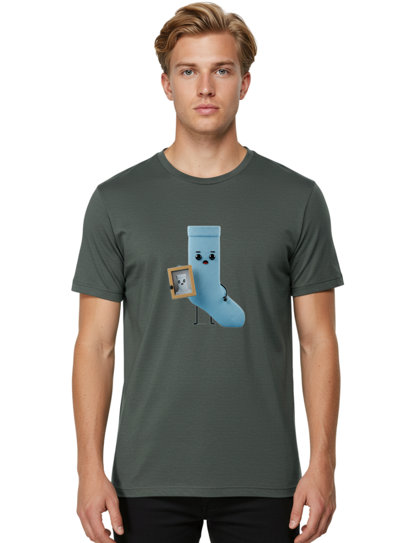 Lost-Sock Men'S Graphic Tee, 100% Cotton, Comfortable Casual Summer Wear, Machine Washable, Vintage Camera, Old Camera, Antique Camera, Black Camera, Classic Photography, Photography Equipment, Nostalgic Device, Film Camera, Camera Art Bam810