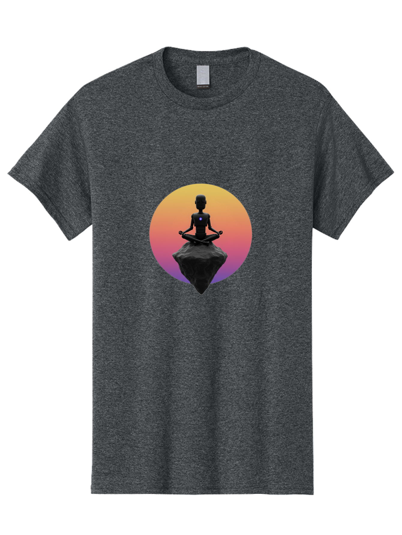 Lotus-Position-Statue Men'S Graphic Tee, 100% Cotton, Comfortable Casual Summer Wear, Machine Washable, Vintage Camera, Old Camera, Antique Camera, Black Camera, Classic Photography, Photography Equipment, Nostalgic Device, Film Camera, Bam811