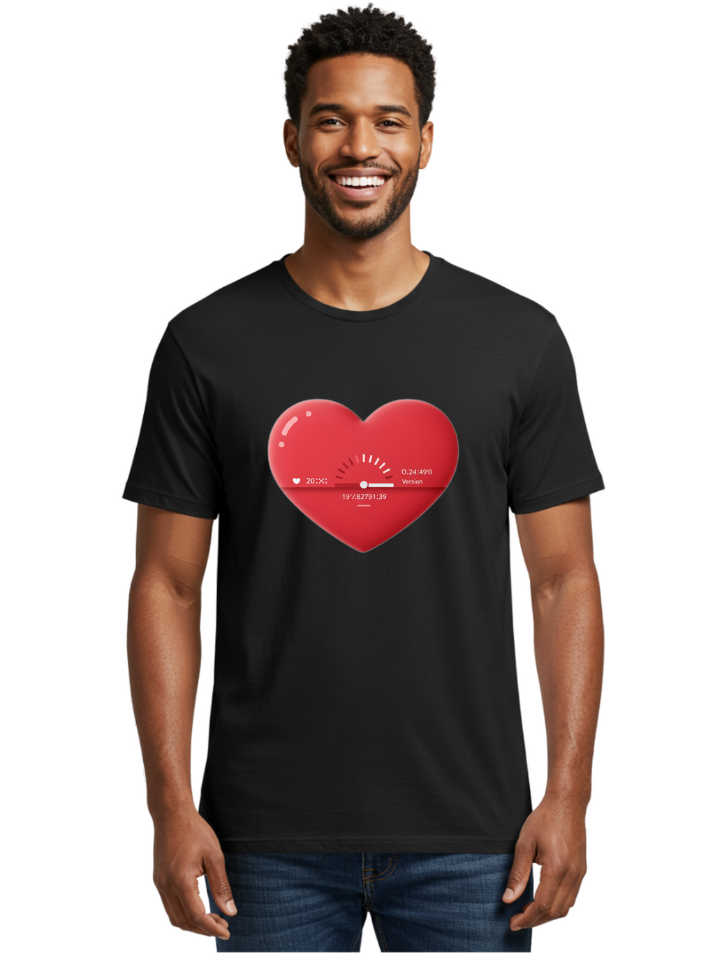 Love-Version-0-24-490 Men'S Graphic Tee, 100% Cotton, Comfortable Casual Summer Wear, Machine Washable, Vintage Camera, Old Camera, Antique Camera, Black Camera, Classic Photography, Photography Equipment, Nostalgic Device, Film Camera, Bam813