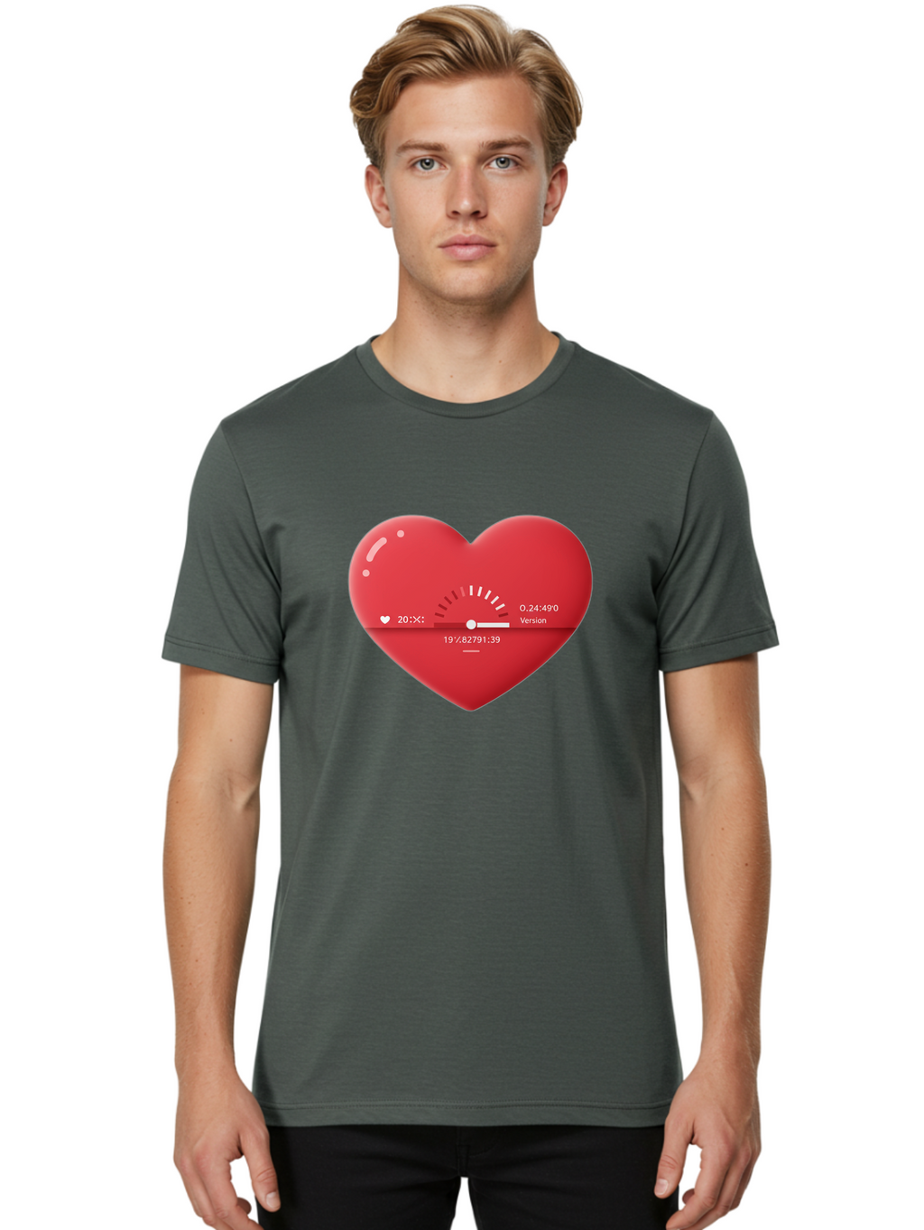 Love-Version-0-24-490 Men'S Graphic Tee, 100% Cotton, Comfortable Casual Summer Wear, Machine Washable, Vintage Camera, Old Camera, Antique Camera, Black Camera, Classic Photography, Photography Equipment, Nostalgic Device, Film Camera, Bam813
