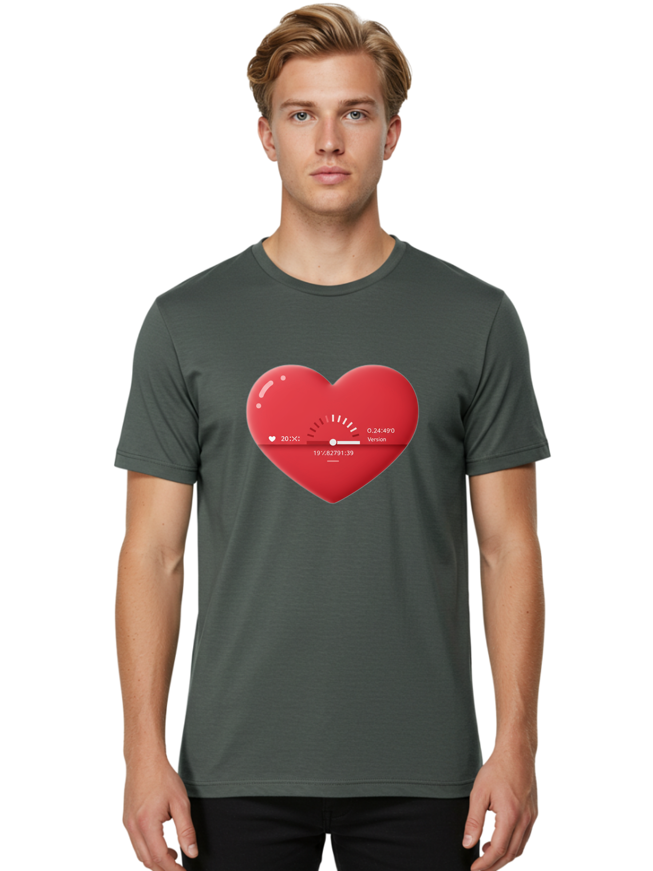 Love-Version-0-24-490 Men'S Graphic Tee, 100% Cotton, Comfortable Casual Summer Wear, Machine Washable, Vintage Camera, Old Camera, Antique Camera, Black Camera, Classic Photography, Photography Equipment, Nostalgic Device, Film Camera, Bam813