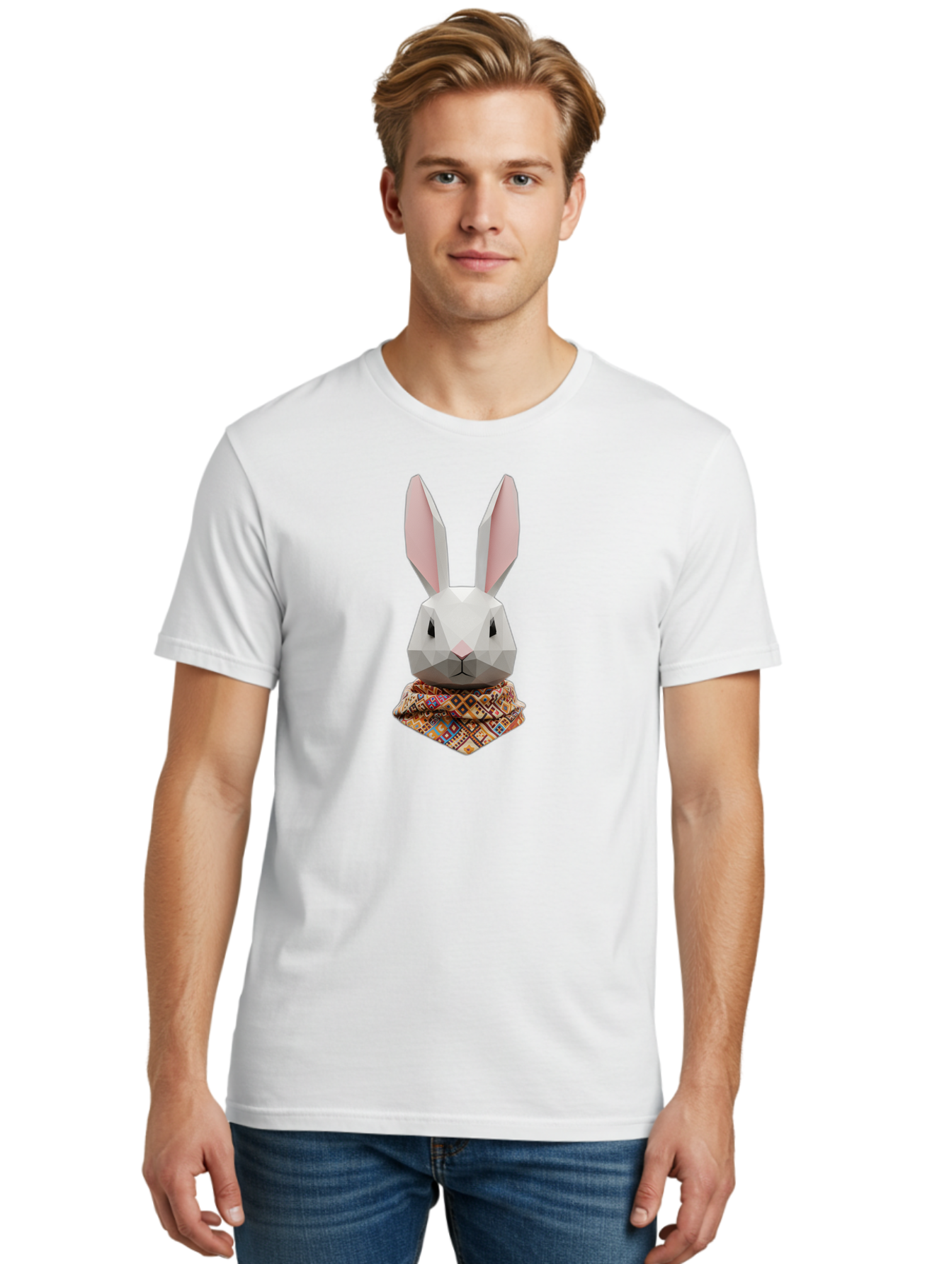 Low-Poly-Bunny Men'S Graphic Tee, 100% Cotton, Comfortable Casual Summer Wear, Machine Washable, Vintage Camera, Old Camera, Antique Camera, Black Camera, Classic Photography, Photography Equipment, Nostalgic Device, Film Camera, Camera Art Bam814
