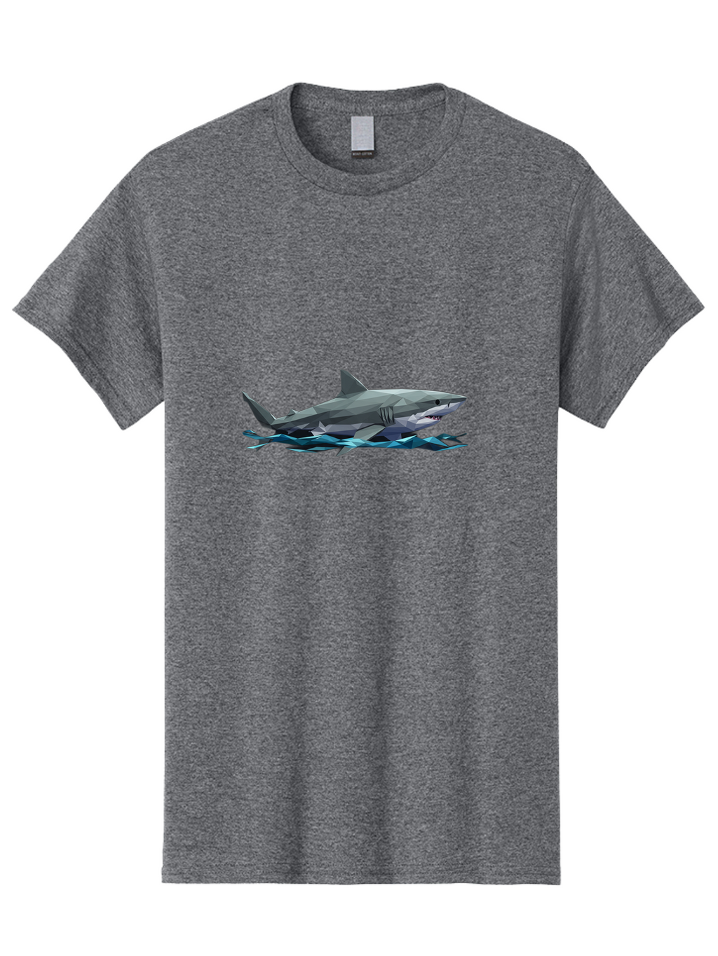 Low-Poly-Shark Men'S Graphic Tee, 100% Cotton, Comfortable Casual Summer Wear, Machine Washable, Vintage Camera, Old Camera, Antique Camera, Black Camera, Classic Photography, Photography Equipment, Nostalgic Device, Film Camera, Camera Art Bam816