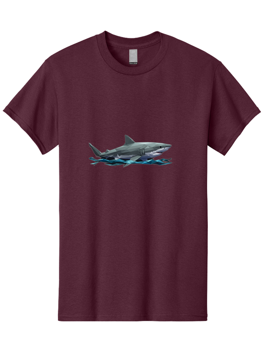 Low-Poly-Shark Men'S Graphic Tee, 100% Cotton, Comfortable Casual Summer Wear, Machine Washable, Vintage Camera, Old Camera, Antique Camera, Black Camera, Classic Photography, Photography Equipment, Nostalgic Device, Film Camera, Camera Art Bam816