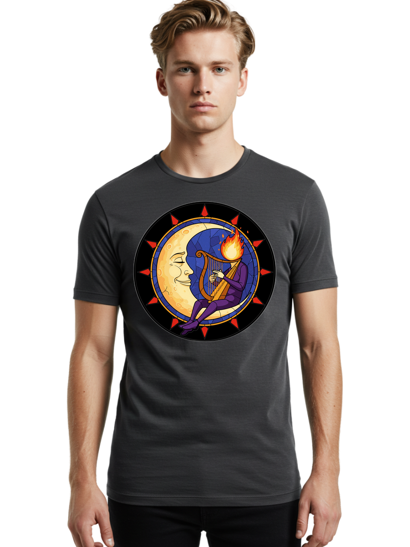 Lunar-Lyrist Men'S Graphic Tee, 100% Cotton, Comfortable Casual Summer Wear, Machine Washable, Vintage Camera, Old Camera, Antique Camera, Black Camera, Classic Photography, Photography Equipment, Nostalgic Device, Film Camera, Camera Art Bam818
