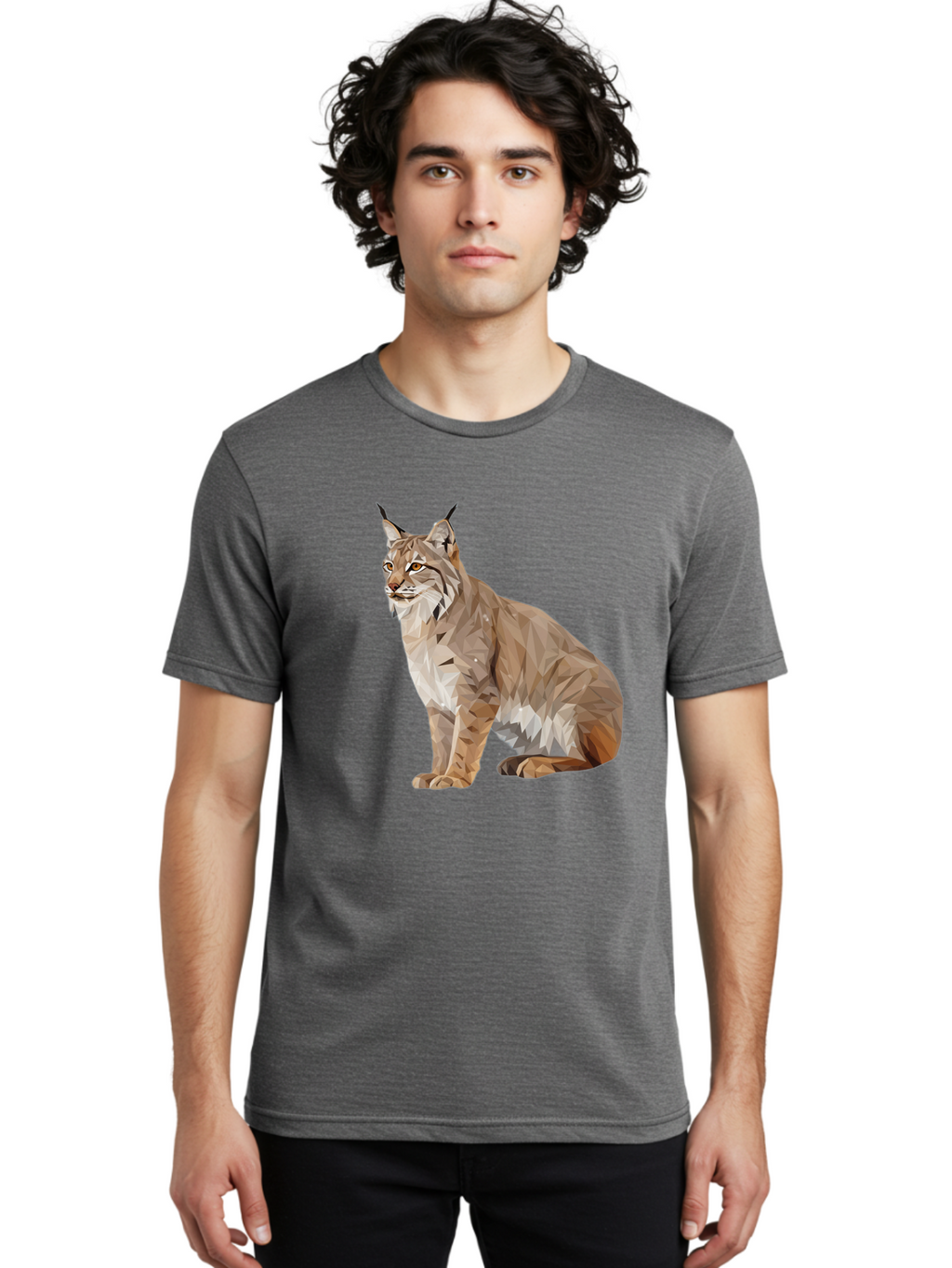 Lynx Men'S Graphic Tee, 100% Cotton, Comfortable Casual Summer Wear, Machine Washable, Vintage Camera, Old Camera, Antique Camera, Black Camera, Classic Photography, Photography Equipment, Nostalgic Device, Film Camera, Camera Art Bam820