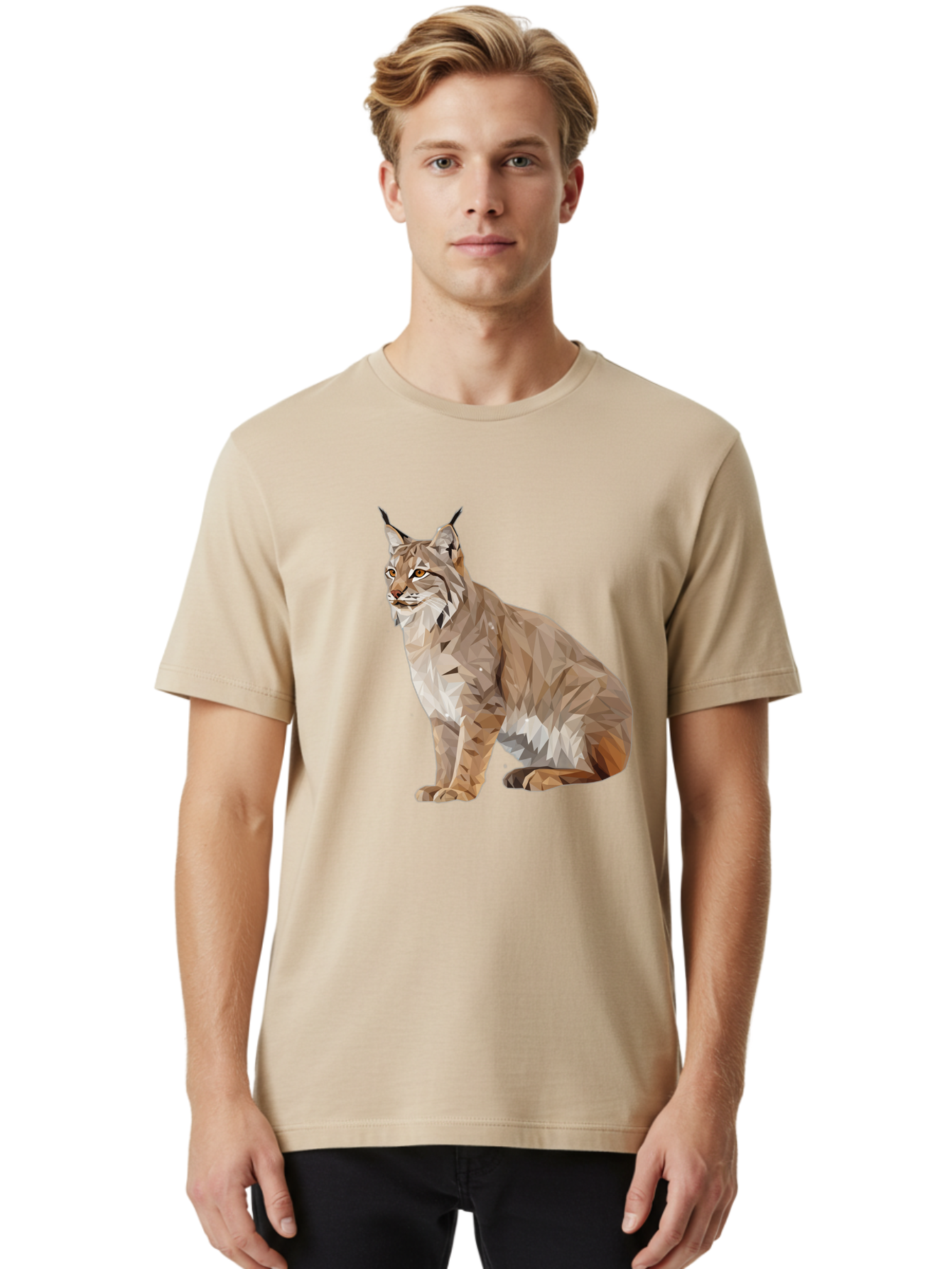 Lynx Men'S Graphic Tee, 100% Cotton, Comfortable Casual Summer Wear, Machine Washable, Vintage Camera, Old Camera, Antique Camera, Black Camera, Classic Photography, Photography Equipment, Nostalgic Device, Film Camera, Camera Art Bam820