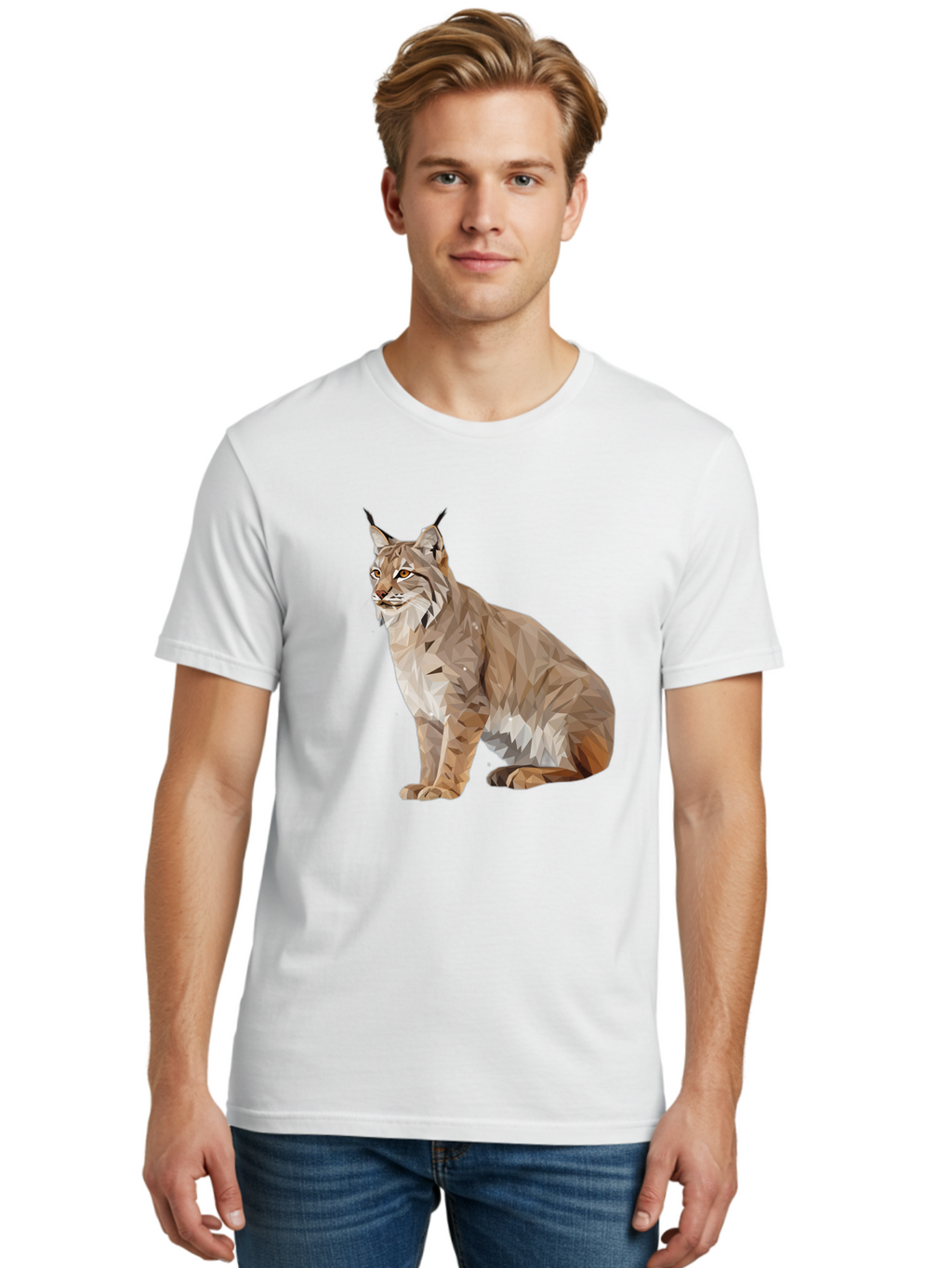 Lynx Men'S Graphic Tee, 100% Cotton, Comfortable Casual Summer Wear, Machine Washable, Vintage Camera, Old Camera, Antique Camera, Black Camera, Classic Photography, Photography Equipment, Nostalgic Device, Film Camera, Camera Art Bam820