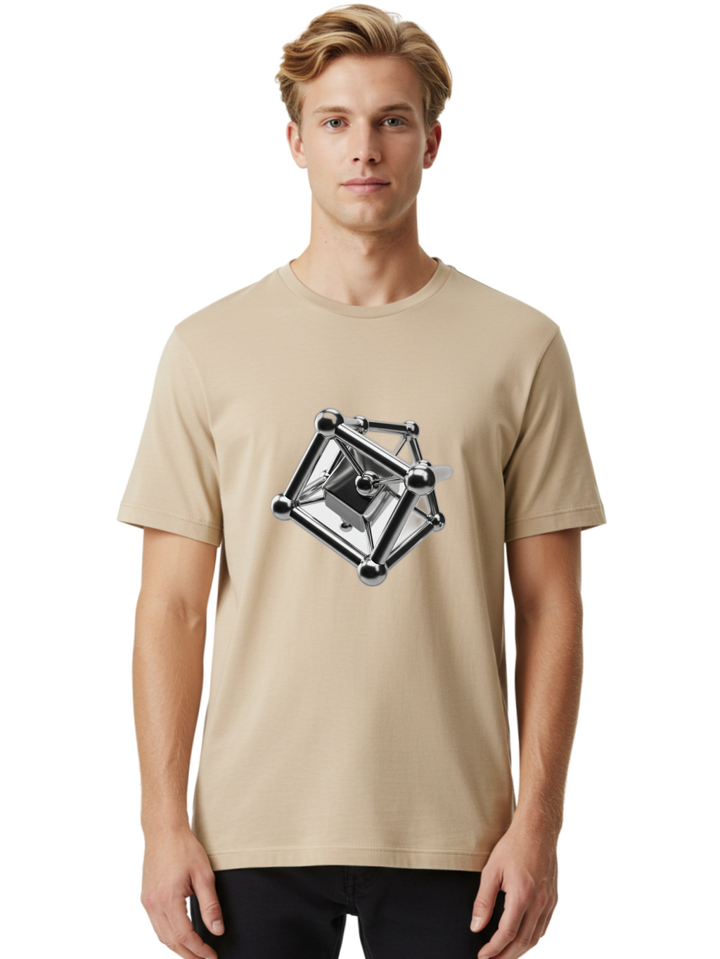 Magnetic-Sculpture Men'S Graphic Tee, 100% Cotton, Comfortable Casual Summer Wear, Machine Washable, Vintage Camera, Old Camera, Antique Camera, Black Camera, Classic Photography, Photography Equipment, Nostalgic Device, Film Camera, Bam822