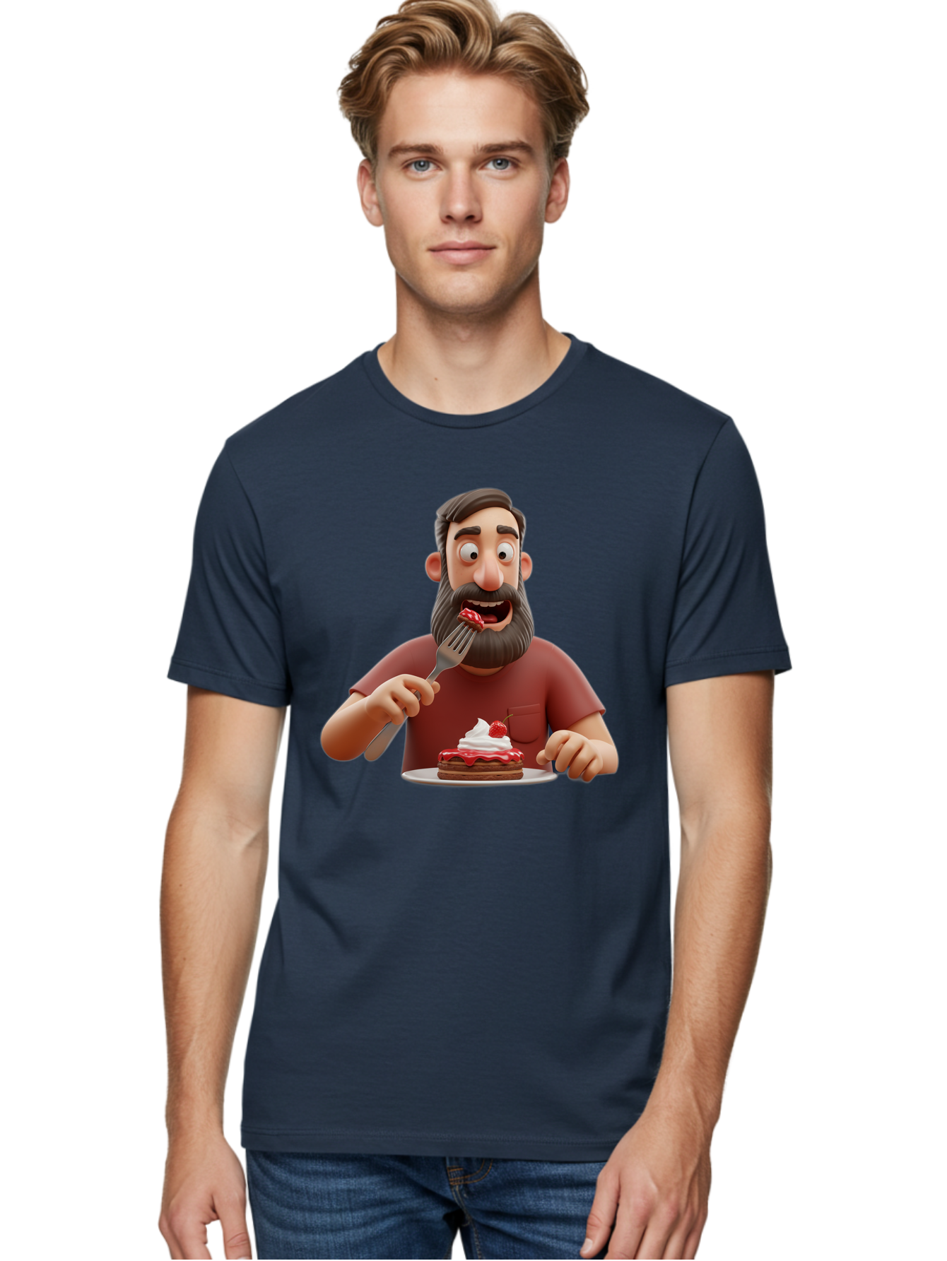 Man-Eats-Pancake Men'S Graphic Tee, 100% Cotton, Comfortable Casual Summer Wear, Machine Washable, Vintage Camera, Old Camera, Antique Camera, Black Camera, Classic Photography, Photography Equipment, Nostalgic Device, Film Camera, Camera Art Bam824