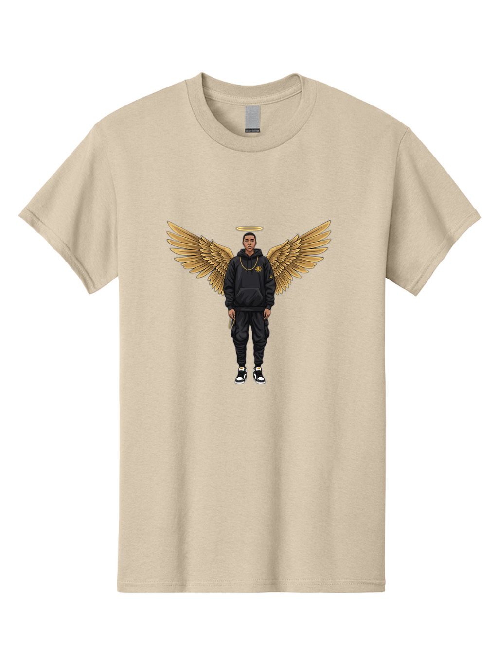 Man-With-Golden-Wings Men'S Graphic Tee, 100% Cotton, Comfortable Casual Summer Wear, Machine Washable, Vintage Camera, Old Camera, Antique Camera, Black Camera, Classic Photography, Photography Equipment, Nostalgic Device, Film Camera, Bam830
