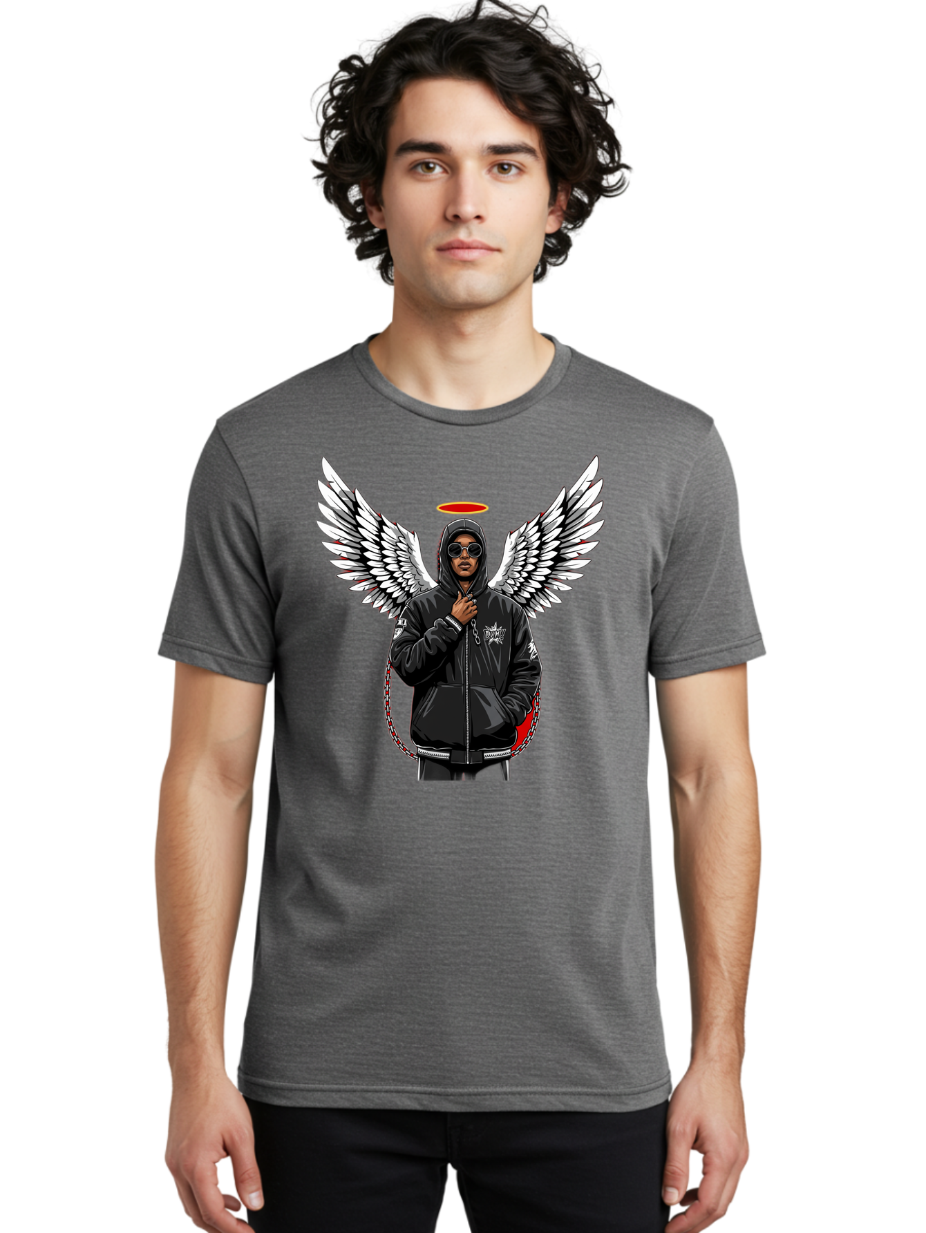 Man-With-Wings Men'S Graphic Tee, 100% Cotton, Comfortable Casual Summer Wear, Machine Washable, Vintage Camera, Old Camera, Antique Camera, Black Camera, Classic Photography, Photography Equipment, Nostalgic Device, Film Camera, Camera Art Bam831