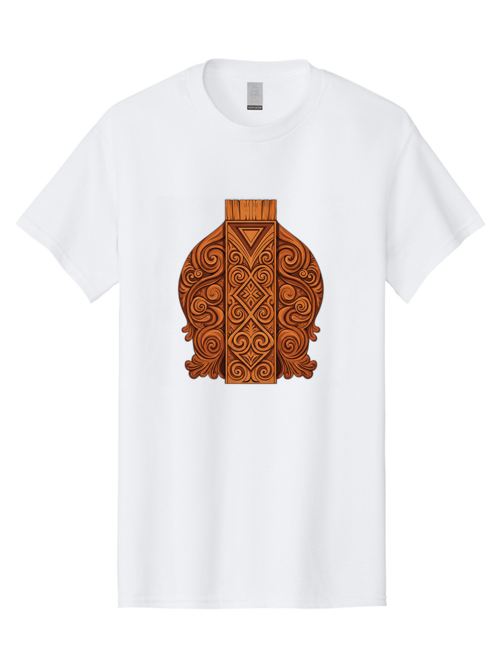 Maori-Wood-Carving Men'S Graphic Tee, 100% Cotton, Comfortable Casual Summer Wear, Machine Washable, Vintage Camera, Old Camera, Antique Camera, Black Camera, Classic Photography, Photography Equipment, Nostalgic Device, Film Camera, Bam833