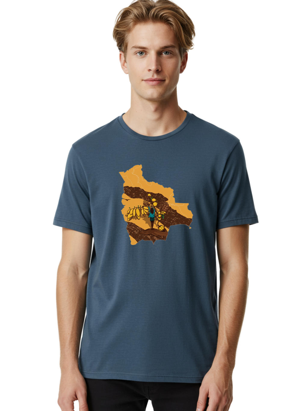 Map-With-Banana-Tree Men'S Graphic Tee, 100% Cotton, Comfortable Casual Summer Wear, Machine Washable, Vintage Camera, Old Camera, Antique Camera, Black Camera, Classic Photography, Photography Equipment, Nostalgic Device, Film Camera, Bam834