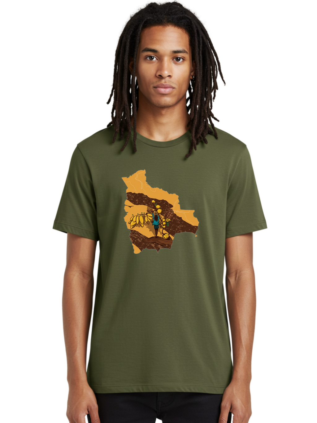 Map-With-Banana-Tree Men'S Graphic Tee, 100% Cotton, Comfortable Casual Summer Wear, Machine Washable, Vintage Camera, Old Camera, Antique Camera, Black Camera, Classic Photography, Photography Equipment, Nostalgic Device, Film Camera, Bam834