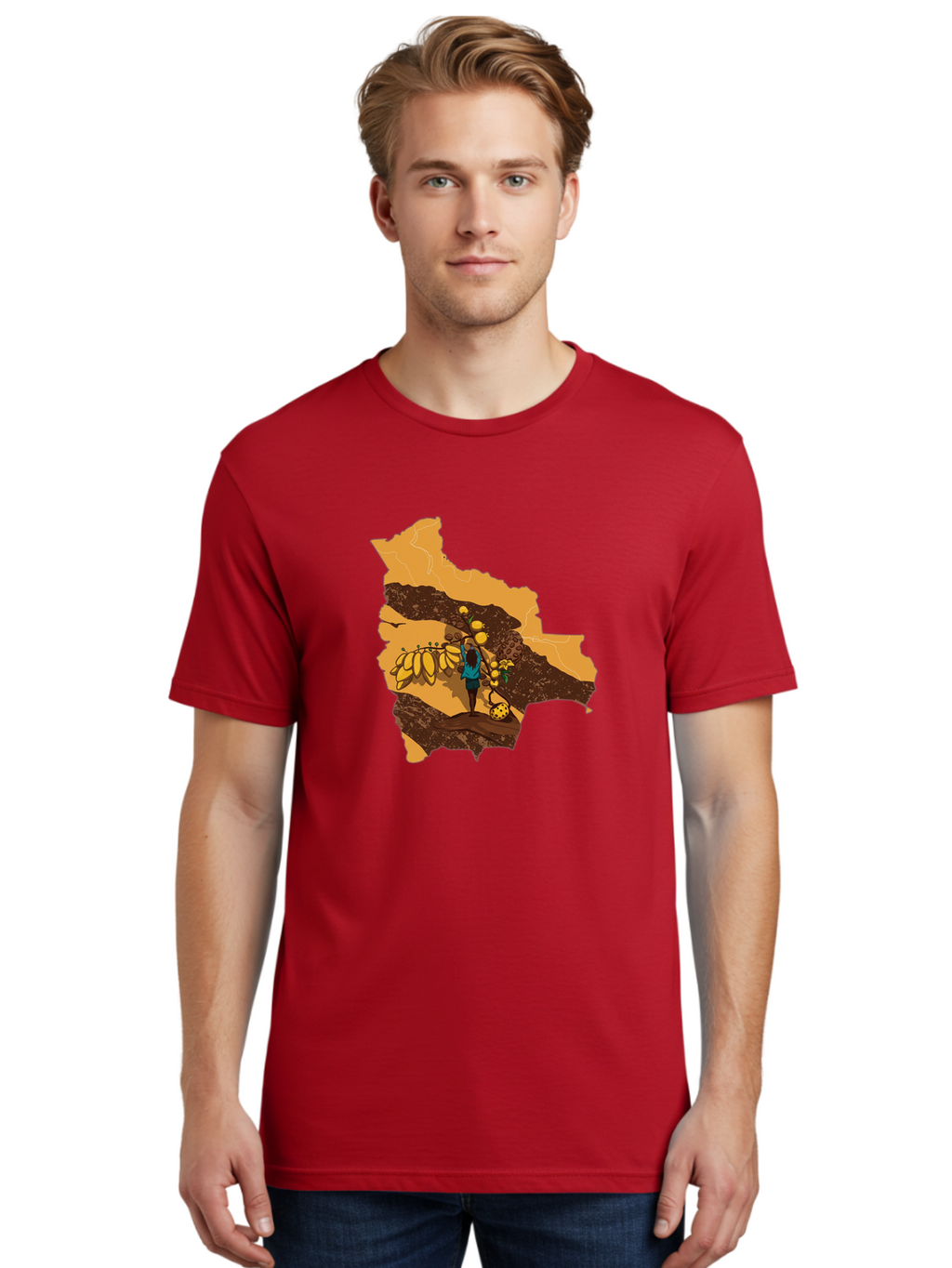 Map-With-Banana-Tree Men'S Graphic Tee, 100% Cotton, Comfortable Casual Summer Wear, Machine Washable, Vintage Camera, Old Camera, Antique Camera, Black Camera, Classic Photography, Photography Equipment, Nostalgic Device, Film Camera, Bam834