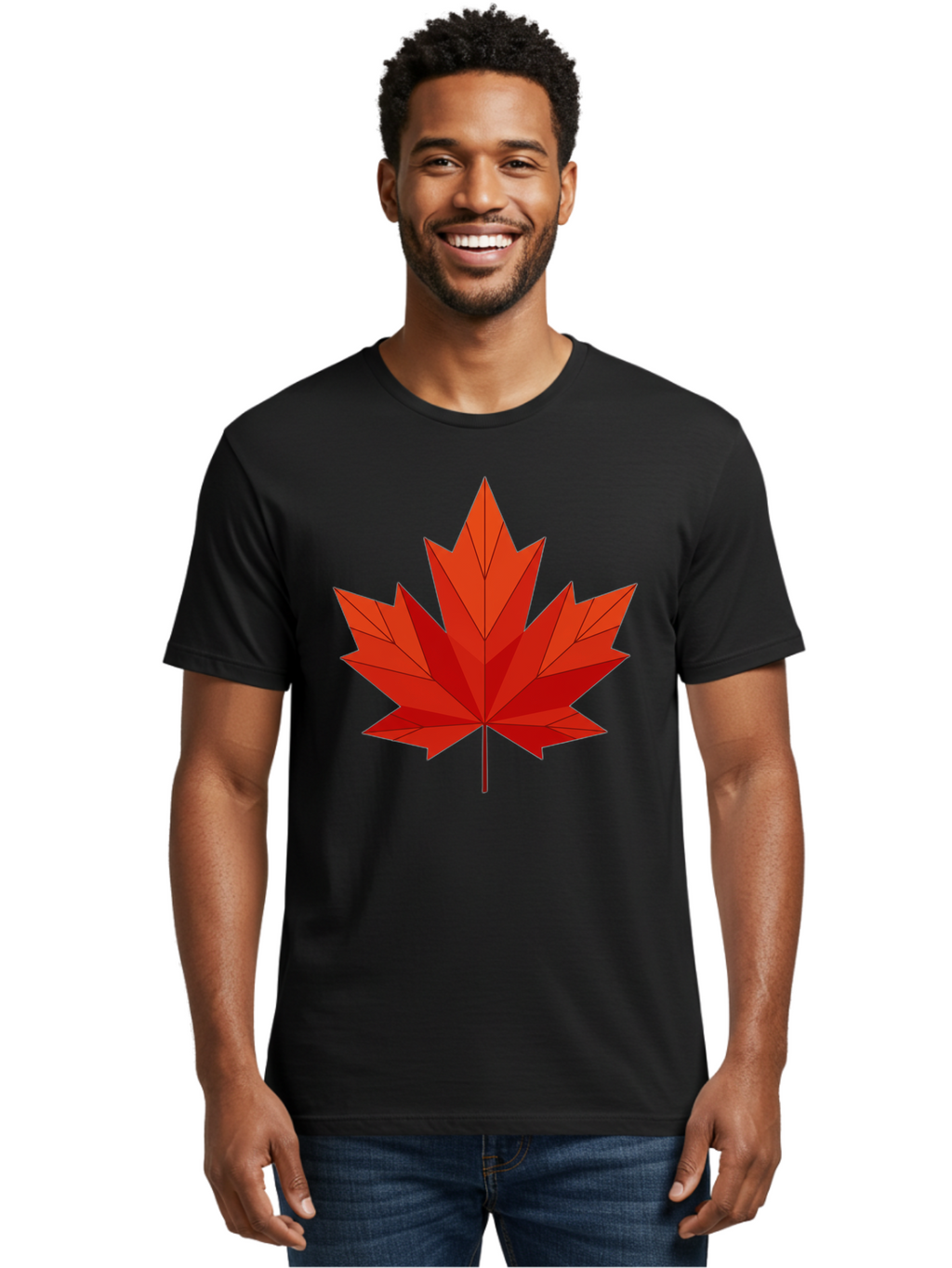 Maple-Leaf Men'S Graphic Tee, 100% Cotton, Comfortable Casual Summer Wear, Machine Washable, Vintage Camera, Old Camera, Antique Camera, Black Camera, Classic Photography, Photography Equipment, Nostalgic Device, Film Camera, Camera Art Bam837
