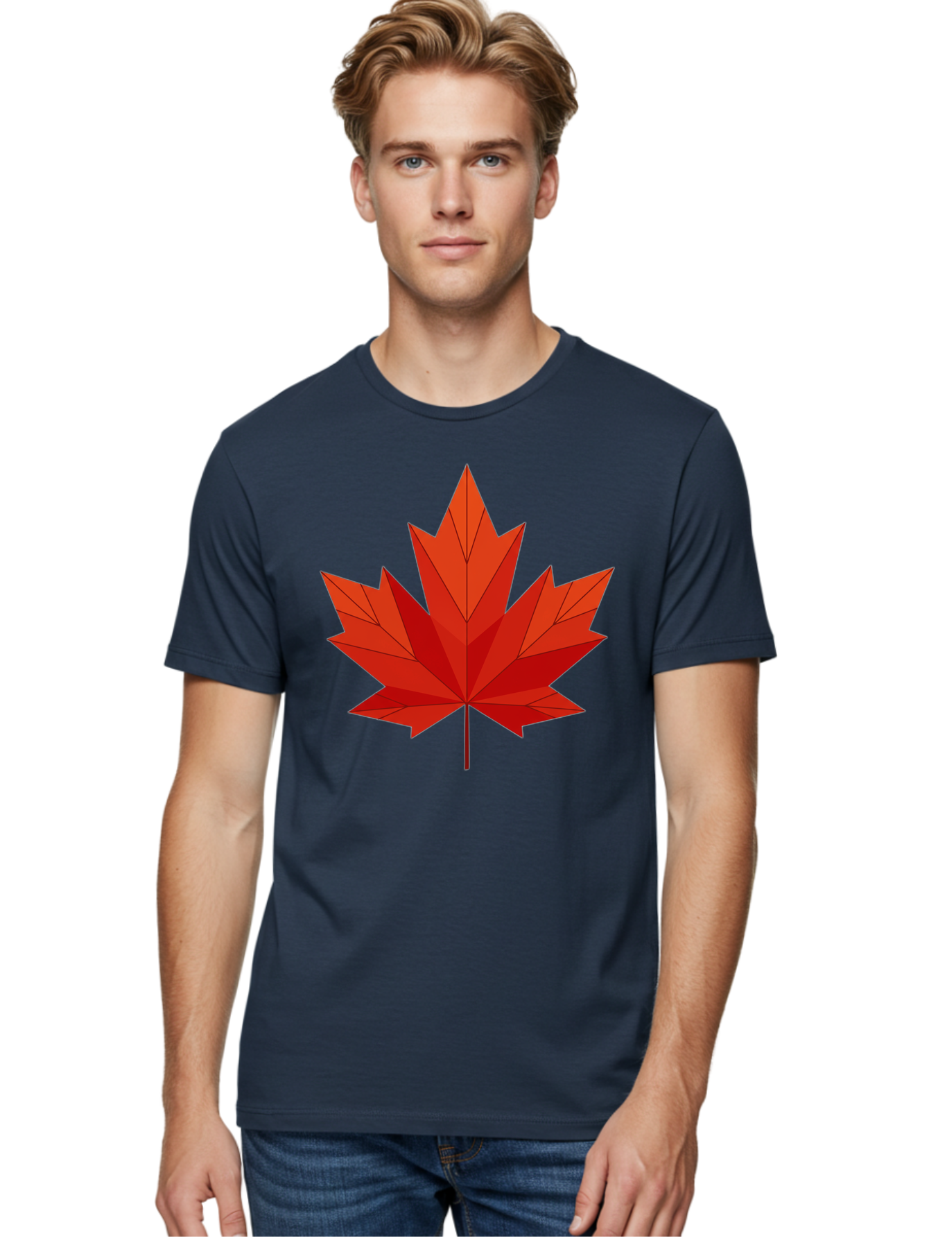 Maple-Leaf Men'S Graphic Tee, 100% Cotton, Comfortable Casual Summer Wear, Machine Washable, Vintage Camera, Old Camera, Antique Camera, Black Camera, Classic Photography, Photography Equipment, Nostalgic Device, Film Camera, Camera Art Bam837