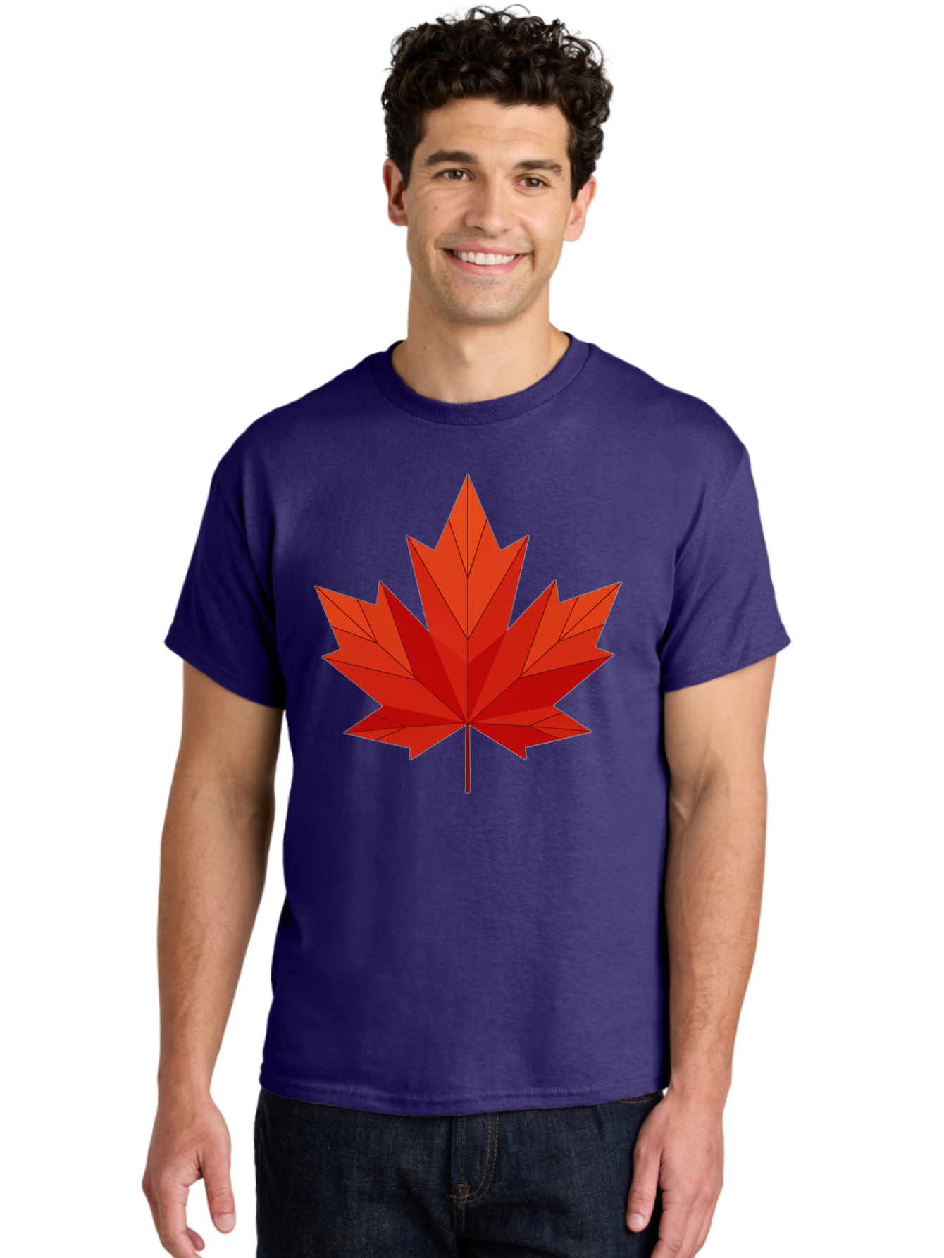 Maple-Leaf Men'S Graphic Tee, 100% Cotton, Comfortable Casual Summer Wear, Machine Washable, Vintage Camera, Old Camera, Antique Camera, Black Camera, Classic Photography, Photography Equipment, Nostalgic Device, Film Camera, Camera Art Bam837