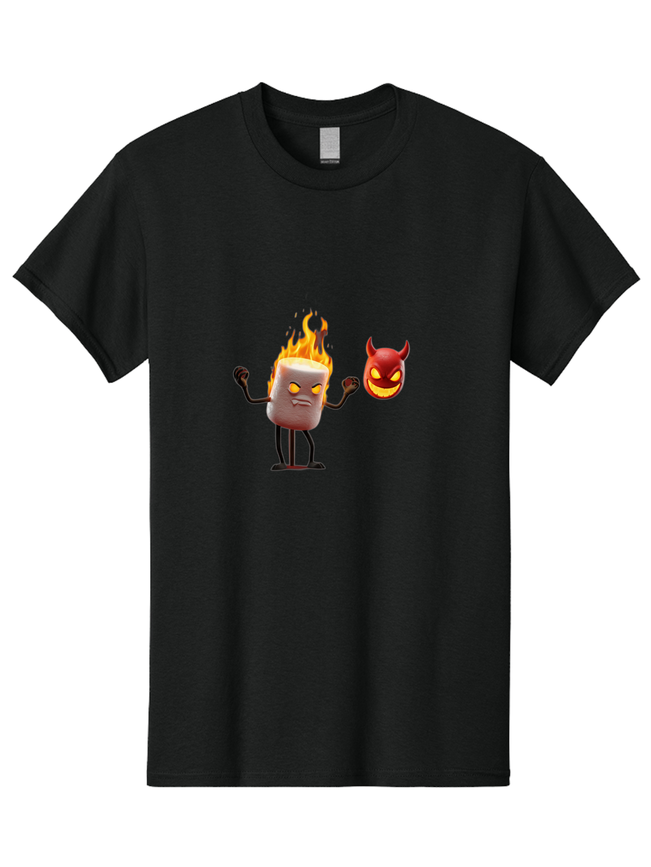 Marshmallow-And-Devil Men'S Graphic Tee, 100% Cotton, Comfortable Casual Summer Wear, Machine Washable, Vintage Camera, Old Camera, Antique Camera, Black Camera, Classic Photography, Photography Equipment, Nostalgic Device, Film Camera, Bam841