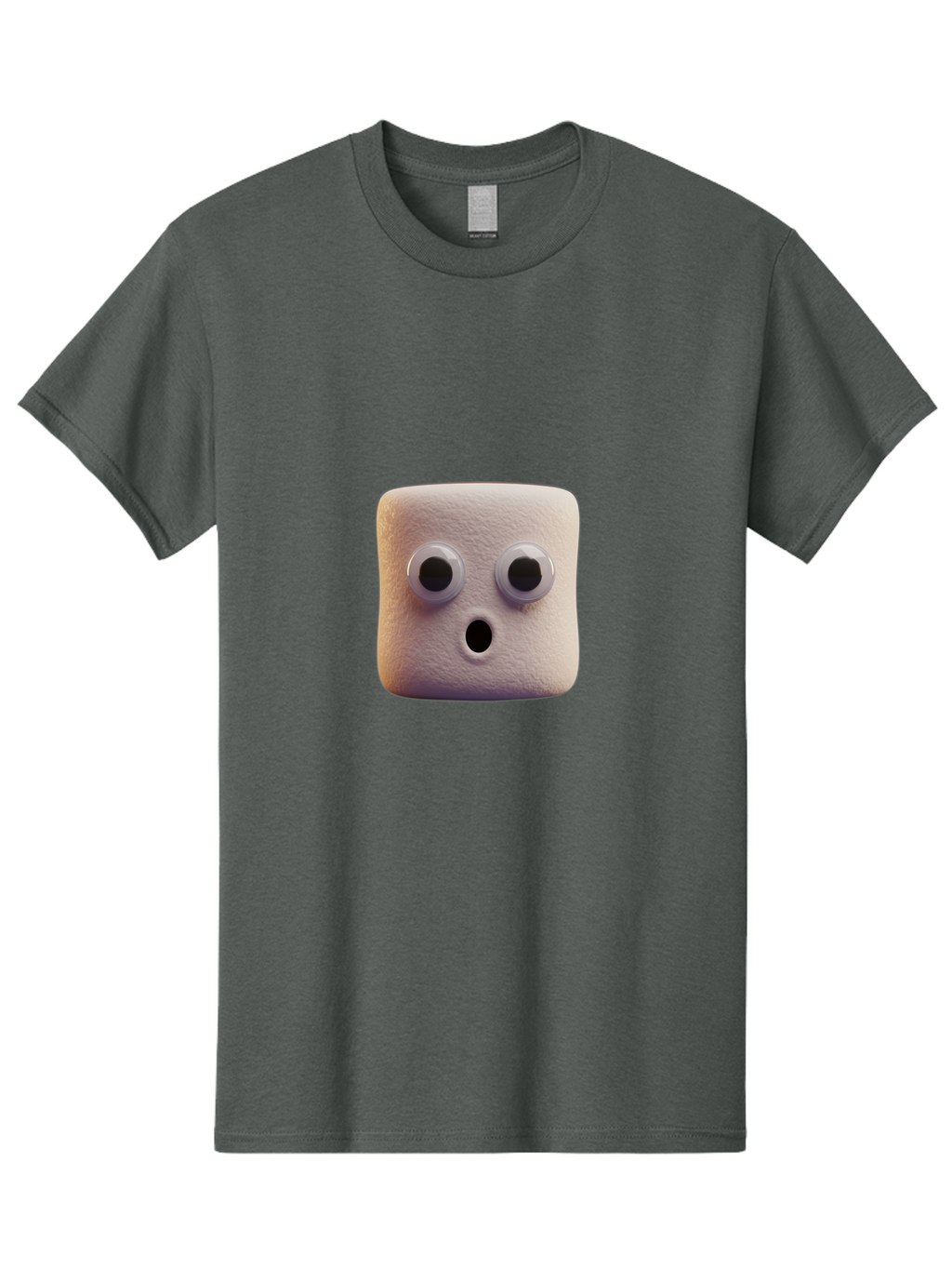 Marshmallow-Character Men'S Graphic Tee, 100% Cotton, Comfortable Casual Summer Wear, Machine Washable, Vintage Camera, Old Camera, Antique Camera, Black Camera, Classic Photography, Photography Equipment, Nostalgic Device, Film Camera, Bam843