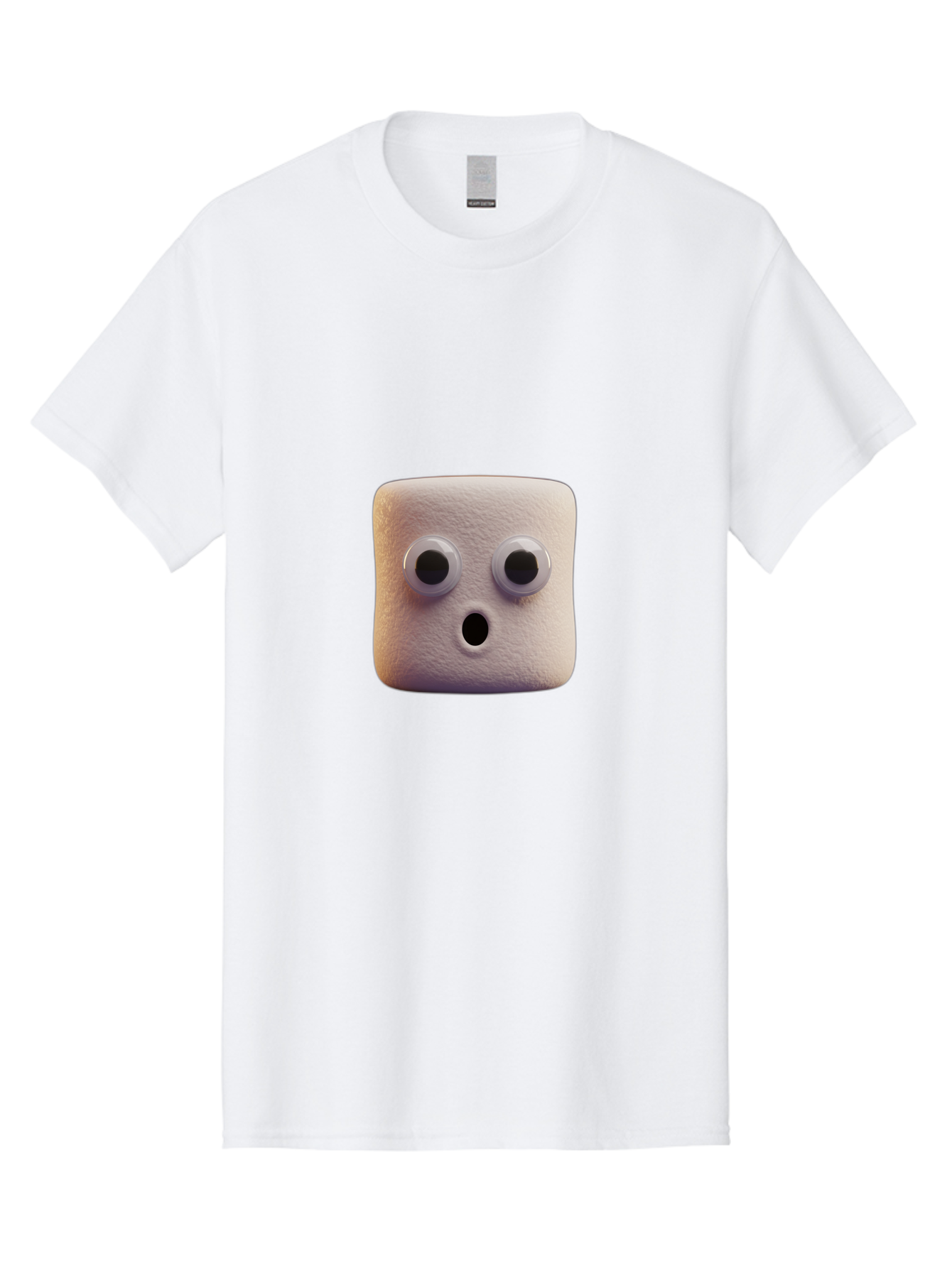 Marshmallow-Character Men'S Graphic Tee, 100% Cotton, Comfortable Casual Summer Wear, Machine Washable, Vintage Camera, Old Camera, Antique Camera, Black Camera, Classic Photography, Photography Equipment, Nostalgic Device, Film Camera, Bam843