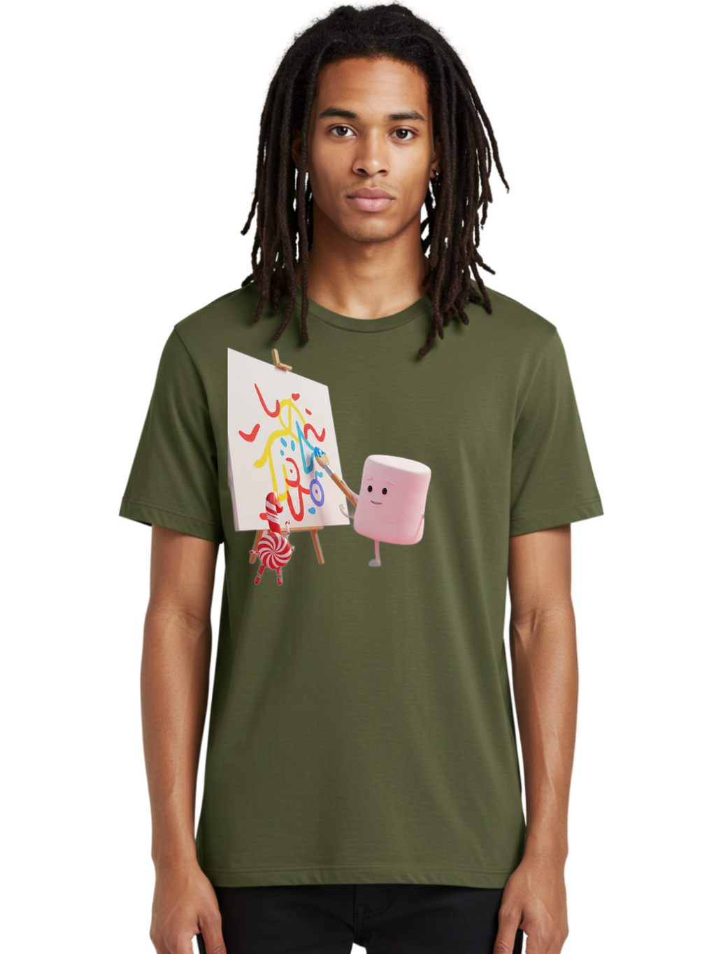 Marshmallow-Painter Men'S Graphic Tee, 100% Cotton, Comfortable Casual Summer Wear, Machine Washable, Vintage Camera, Old Camera, Antique Camera, Black Camera, Classic Photography, Photography Equipment, Nostalgic Device, Film Camera, Bam846