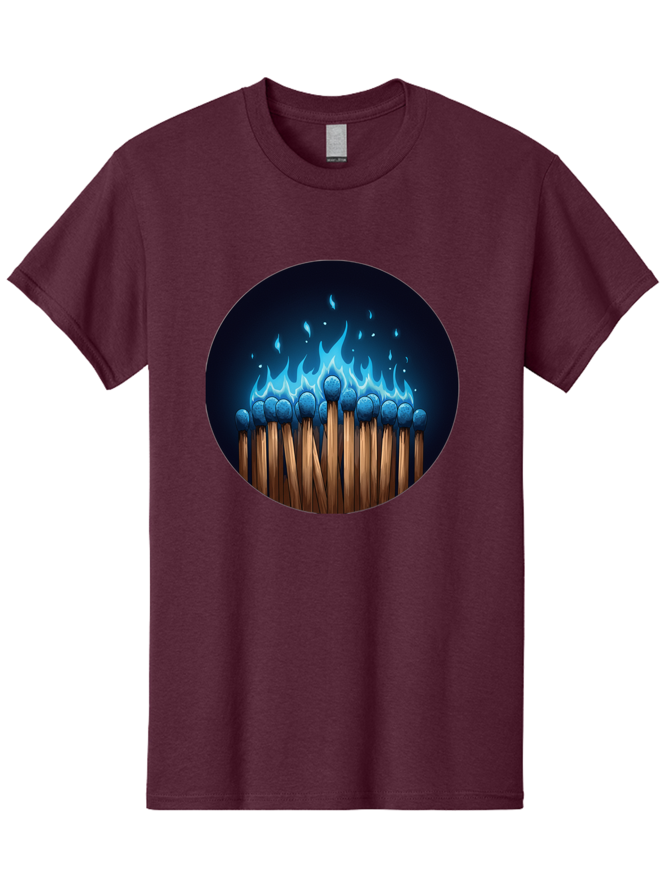 Matches-On-Fire Men'S Graphic Tee, 100% Cotton, Comfortable Casual Summer Wear, Machine Washable, Vintage Camera, Old Camera, Antique Camera, Black Camera, Classic Photography, Photography Equipment, Nostalgic Device, Film Camera, Camera Art Bam849