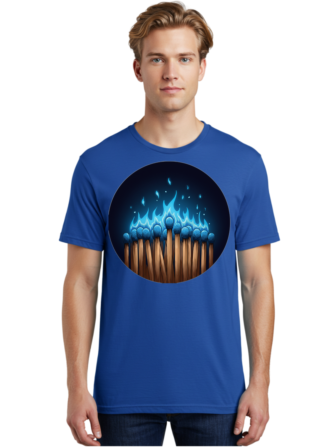 Matches-On-Fire Men'S Graphic Tee, 100% Cotton, Comfortable Casual Summer Wear, Machine Washable, Vintage Camera, Old Camera, Antique Camera, Black Camera, Classic Photography, Photography Equipment, Nostalgic Device, Film Camera, Camera Art Bam849