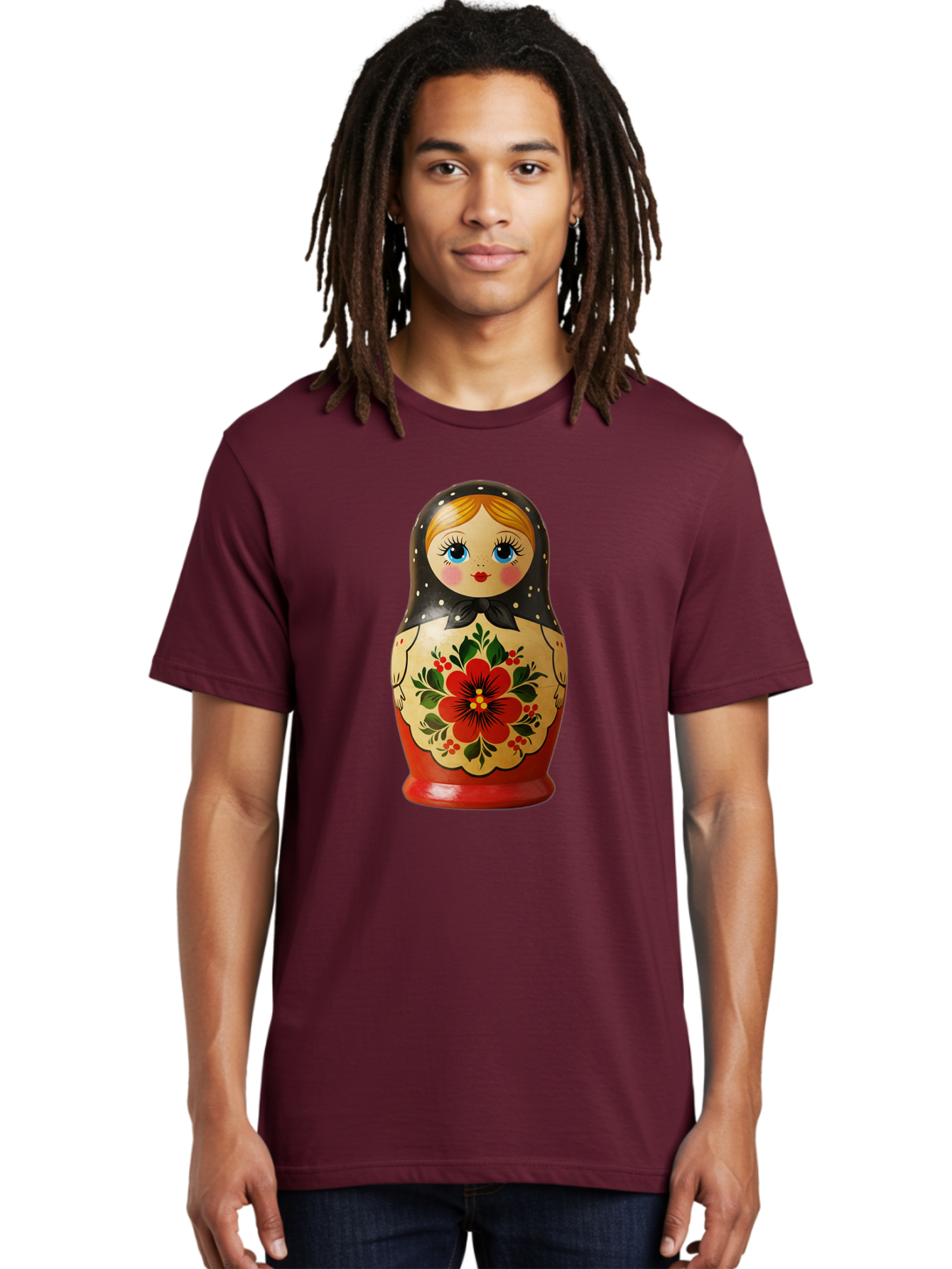 Matryoshka-Doll Men'S Graphic Tee, 100% Cotton, Comfortable Casual Summer Wear, Machine Washable, Vintage Camera, Old Camera, Antique Camera, Black Camera, Classic Photography, Photography Equipment, Nostalgic Device, Film Camera, Camera Art Bam850