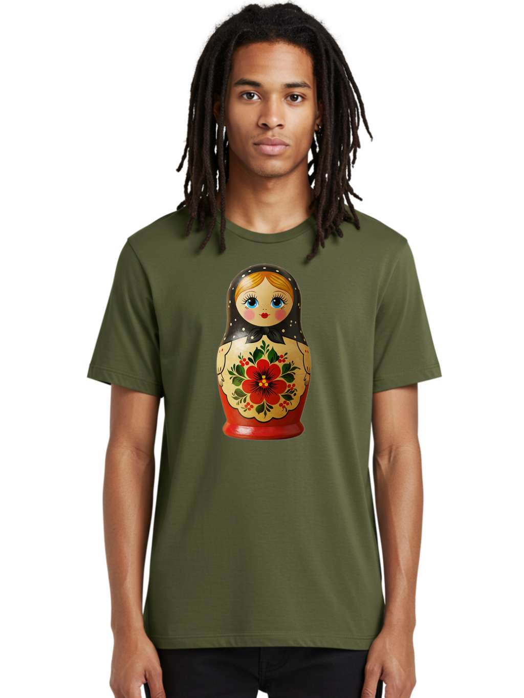 Matryoshka-Doll Men'S Graphic Tee, 100% Cotton, Comfortable Casual Summer Wear, Machine Washable, Vintage Camera, Old Camera, Antique Camera, Black Camera, Classic Photography, Photography Equipment, Nostalgic Device, Film Camera, Camera Art Bam850