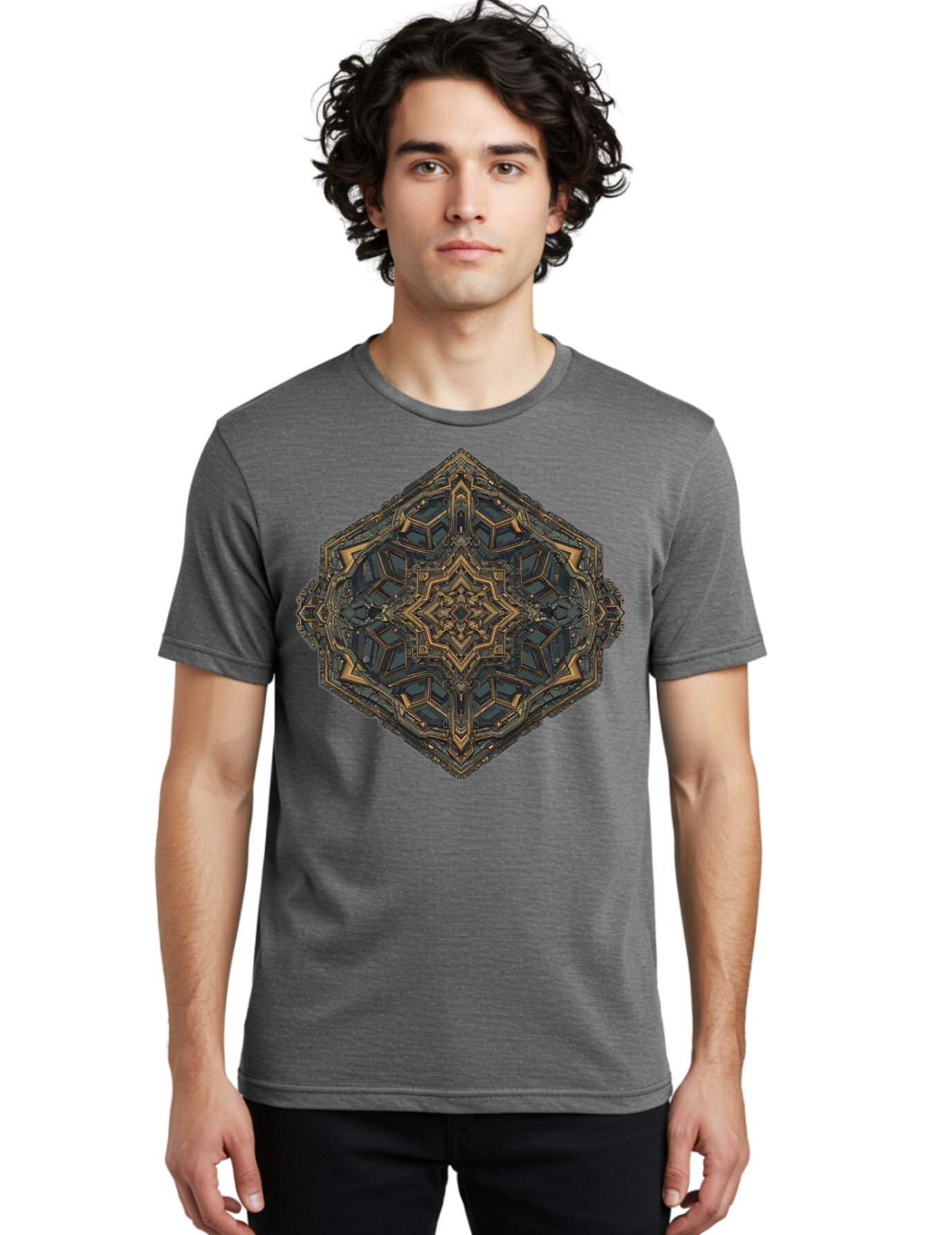 Mechanical-Diamond-Shape Men'S Graphic Tee, 100% Cotton, Comfortable Casual Summer Wear, Machine Washable, Vintage Camera, Old Camera, Antique Camera, Black Camera, Classic Photography, Photography Equipment, Nostalgic Device, Film Camera, Bam851