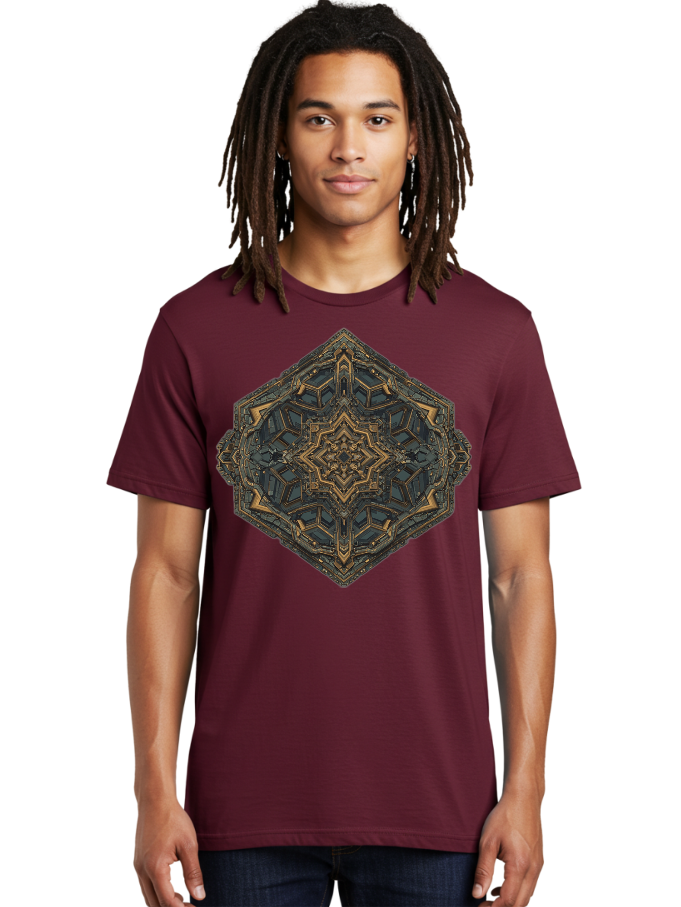 Mechanical-Diamond-Shape Men'S Graphic Tee, 100% Cotton, Comfortable Casual Summer Wear, Machine Washable, Vintage Camera, Old Camera, Antique Camera, Black Camera, Classic Photography, Photography Equipment, Nostalgic Device, Film Camera, Bam851