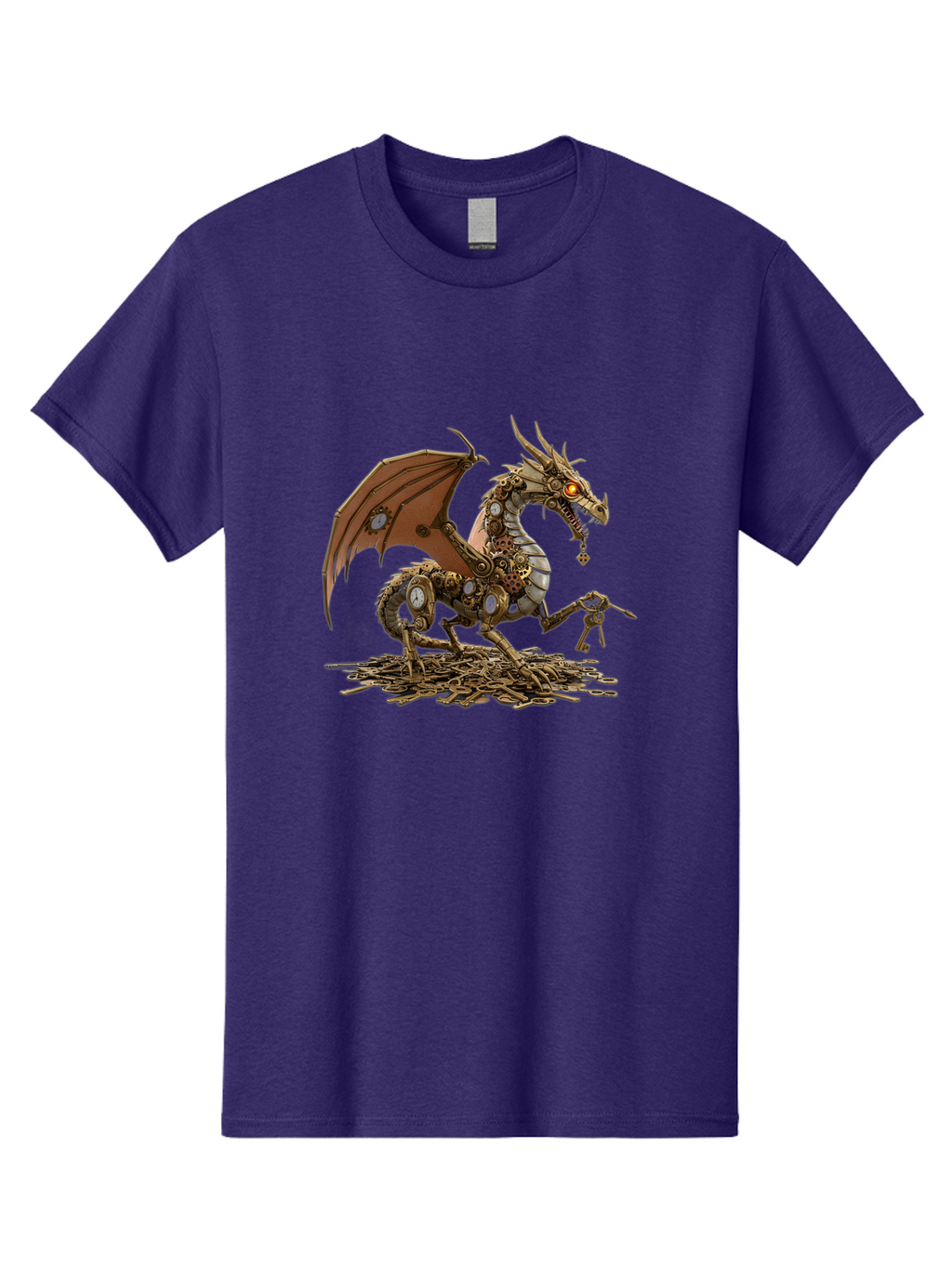 Mechanical-Dragon Men'S Graphic Tee, 100% Cotton, Comfortable Casual Summer Wear, Machine Washable, Vintage Camera, Old Camera, Antique Camera, Black Camera, Classic Photography, Photography Equipment, Nostalgic Device, Film Camera, Camera Art Bam852