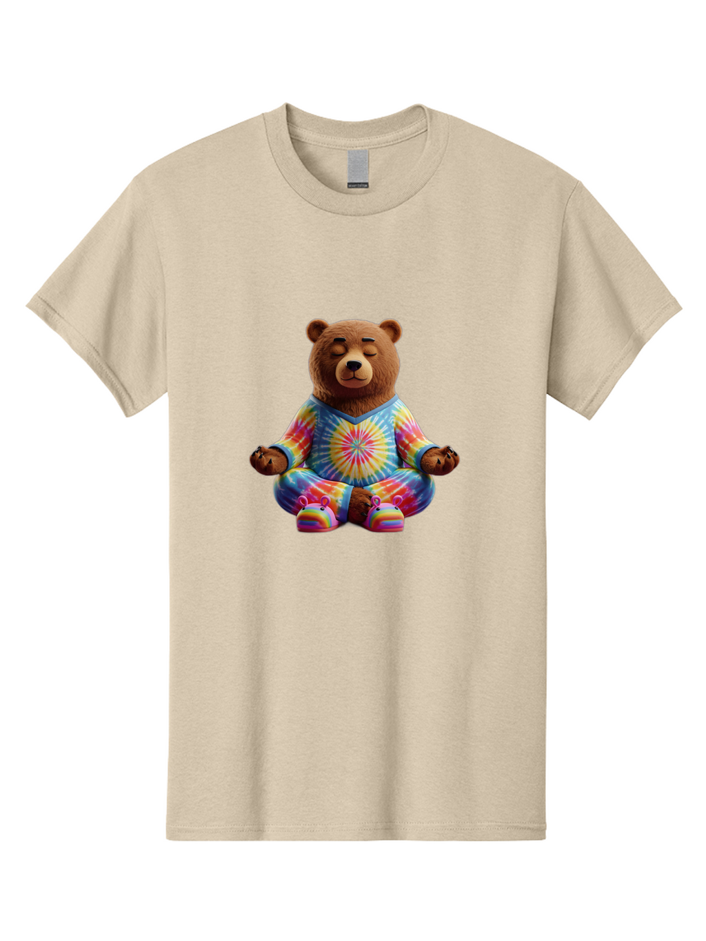 Meditating-Bear Men'S Graphic Tee, 100% Cotton, Comfortable Casual Summer Wear, Machine Washable, Vintage Camera, Old Camera, Antique Camera, Black Camera, Classic Photography, Photography Equipment, Nostalgic Device, Film Camera, Camera Art Bam853