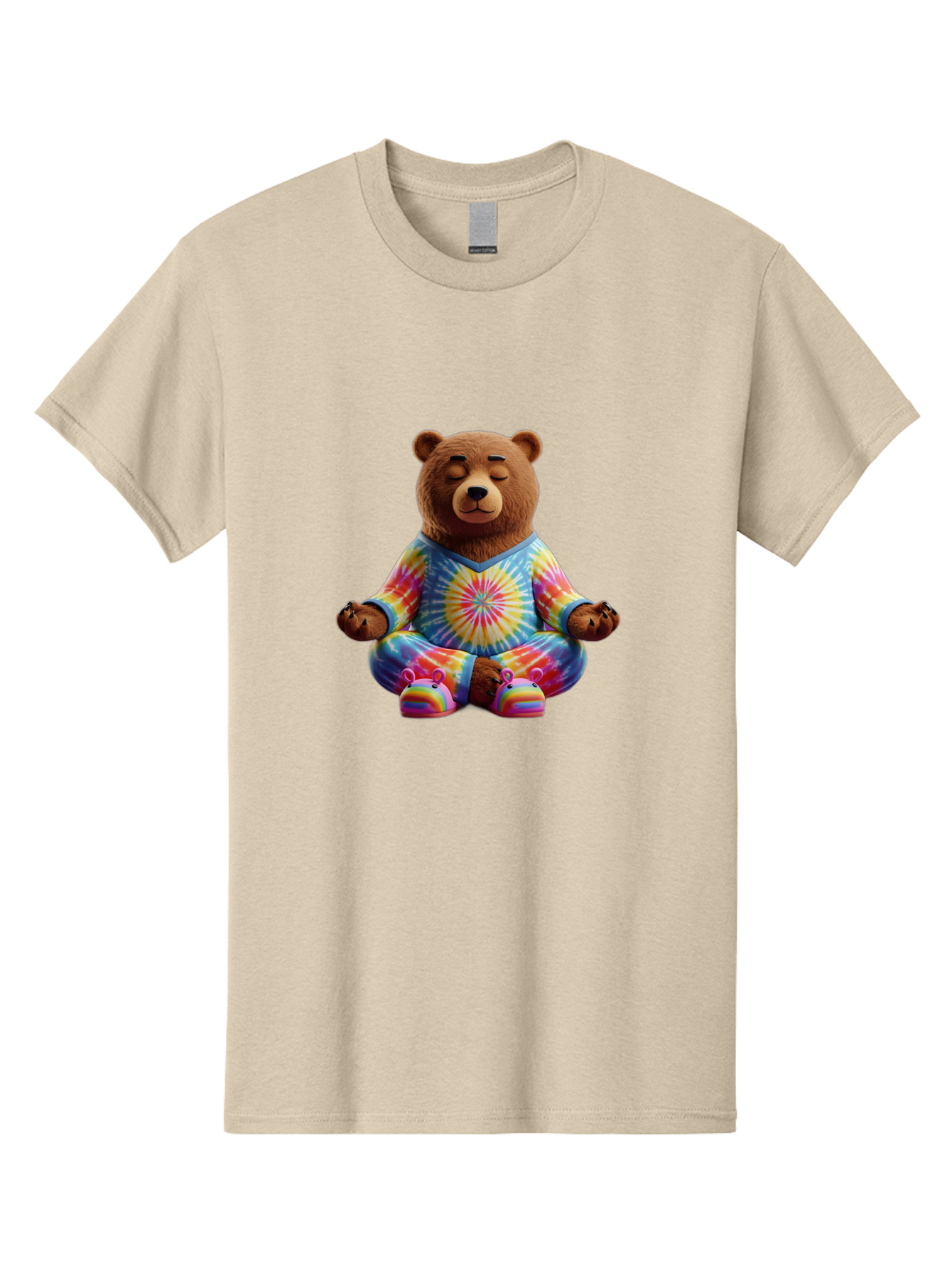 Meditating-Bear Men'S Graphic Tee, 100% Cotton, Comfortable Casual Summer Wear, Machine Washable, Vintage Camera, Old Camera, Antique Camera, Black Camera, Classic Photography, Photography Equipment, Nostalgic Device, Film Camera, Camera Art Bam853
