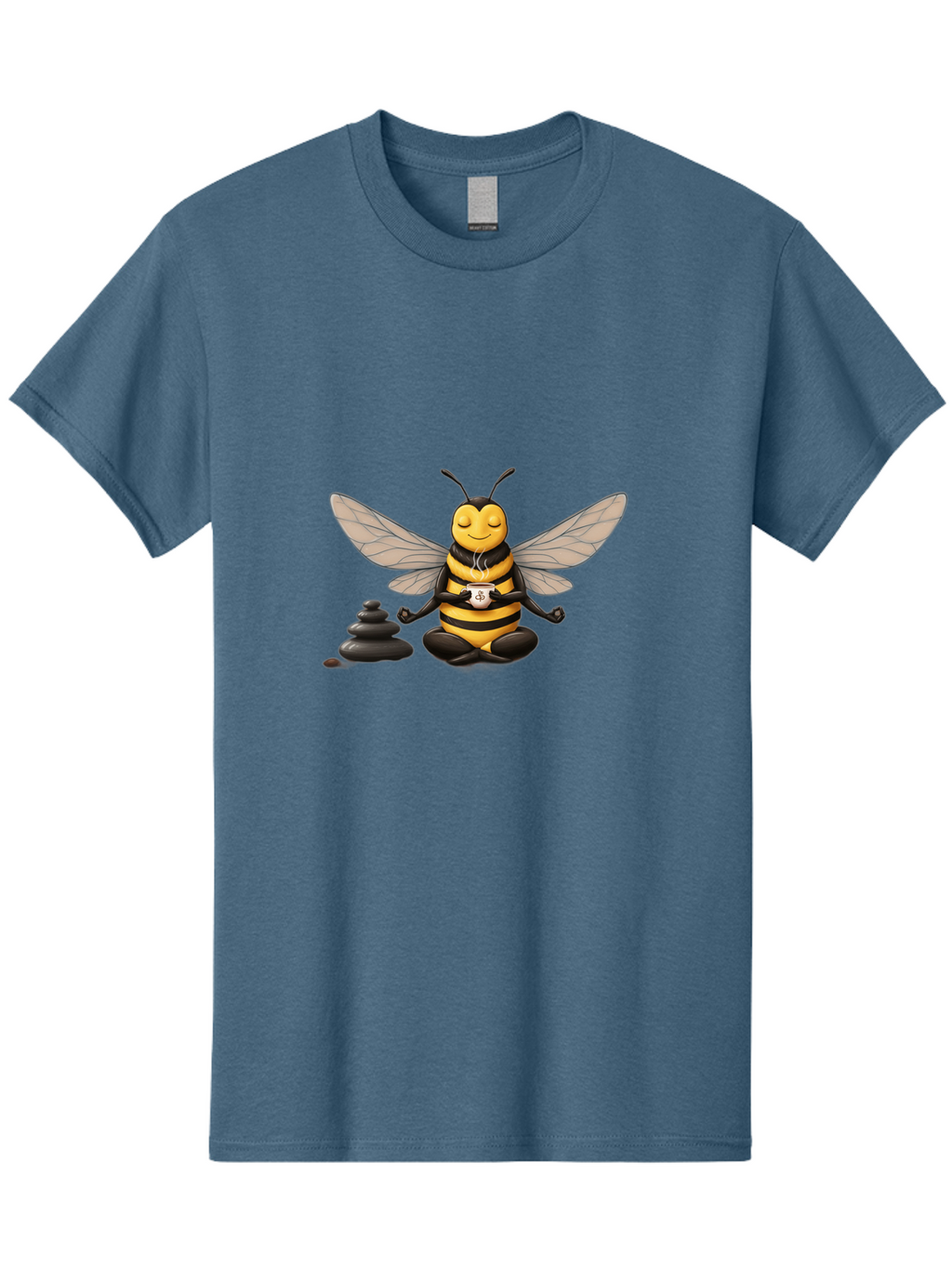Meditating-Bee Men'S Graphic Tee, 100% Cotton, Comfortable Casual Summer Wear, Machine Washable, Vintage Camera, Old Camera, Antique Camera, Black Camera, Classic Photography, Photography Equipment, Nostalgic Device, Film Camera, Camera Art Bam854