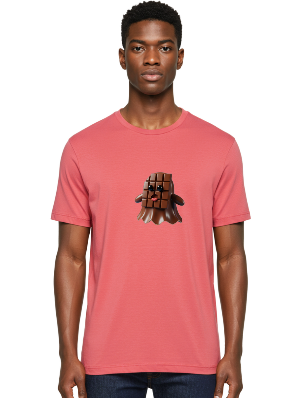 Melted-Chocolate Men'S Graphic Tee, 100% Cotton, Comfortable Casual Summer Wear, Machine Washable, Vintage Camera, Old Camera, Antique Camera, Black Camera, Classic Photography, Photography Equipment, Nostalgic Device, Film Camera, Camera Art Bam855