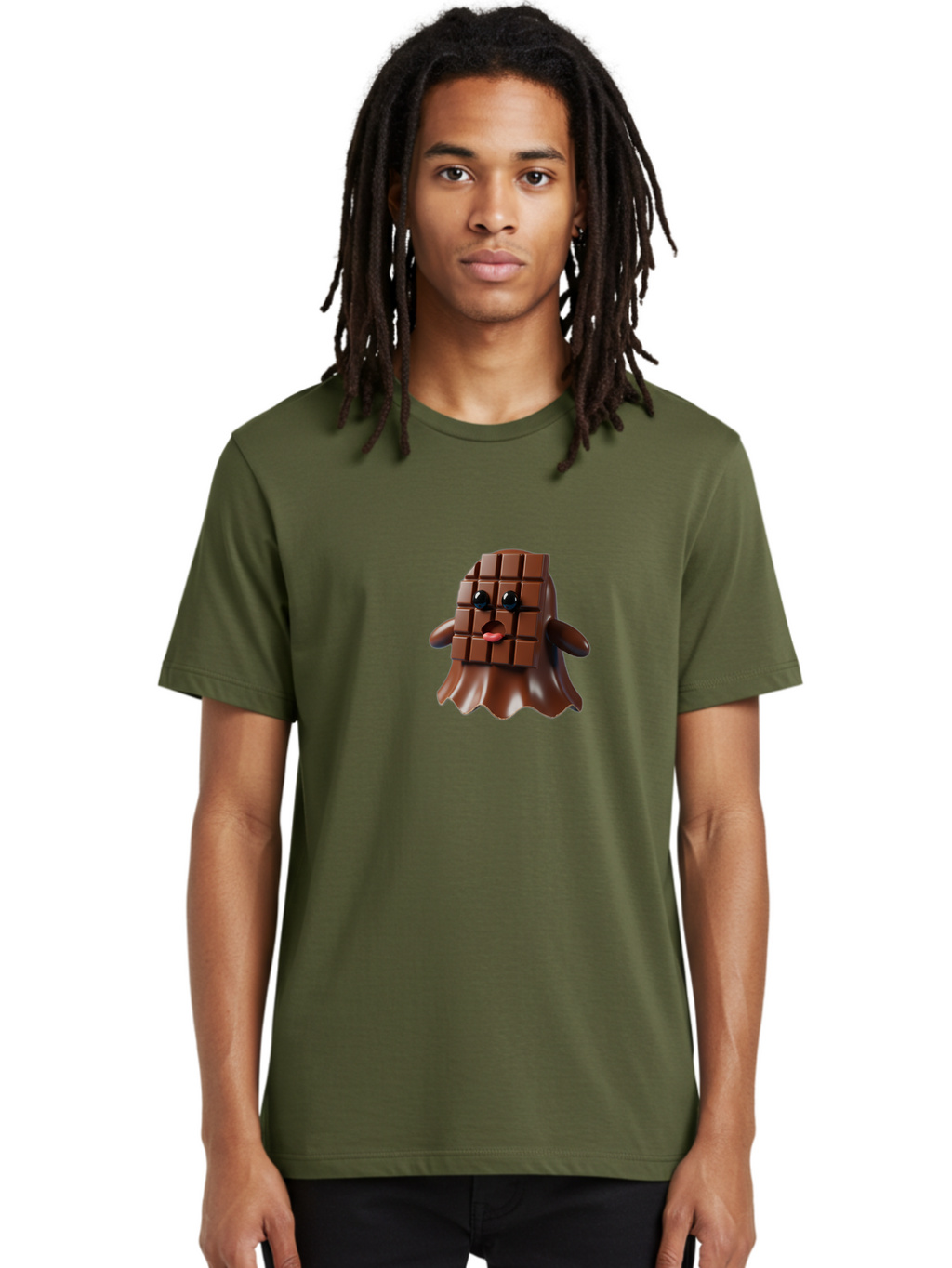 Melted-Chocolate Men'S Graphic Tee, 100% Cotton, Comfortable Casual Summer Wear, Machine Washable, Vintage Camera, Old Camera, Antique Camera, Black Camera, Classic Photography, Photography Equipment, Nostalgic Device, Film Camera, Camera Art Bam855