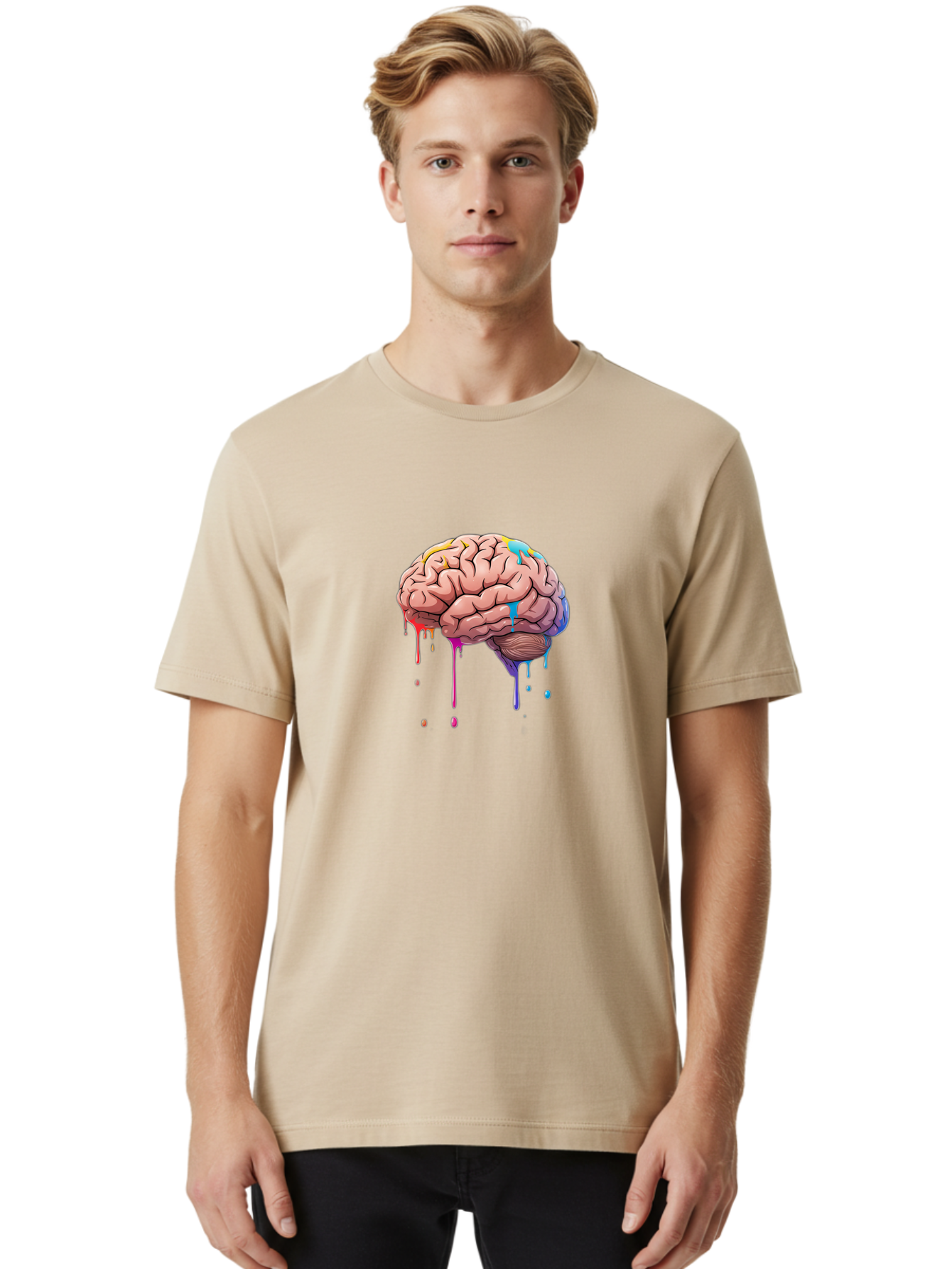 Melting-Brain Men'S Graphic Tee, 100% Cotton, Comfortable Casual Summer Wear, Machine Washable, Vintage Camera, Old Camera, Antique Camera, Black Camera, Classic Photography, Photography Equipment, Nostalgic Device, Film Camera, Camera Art Bam858