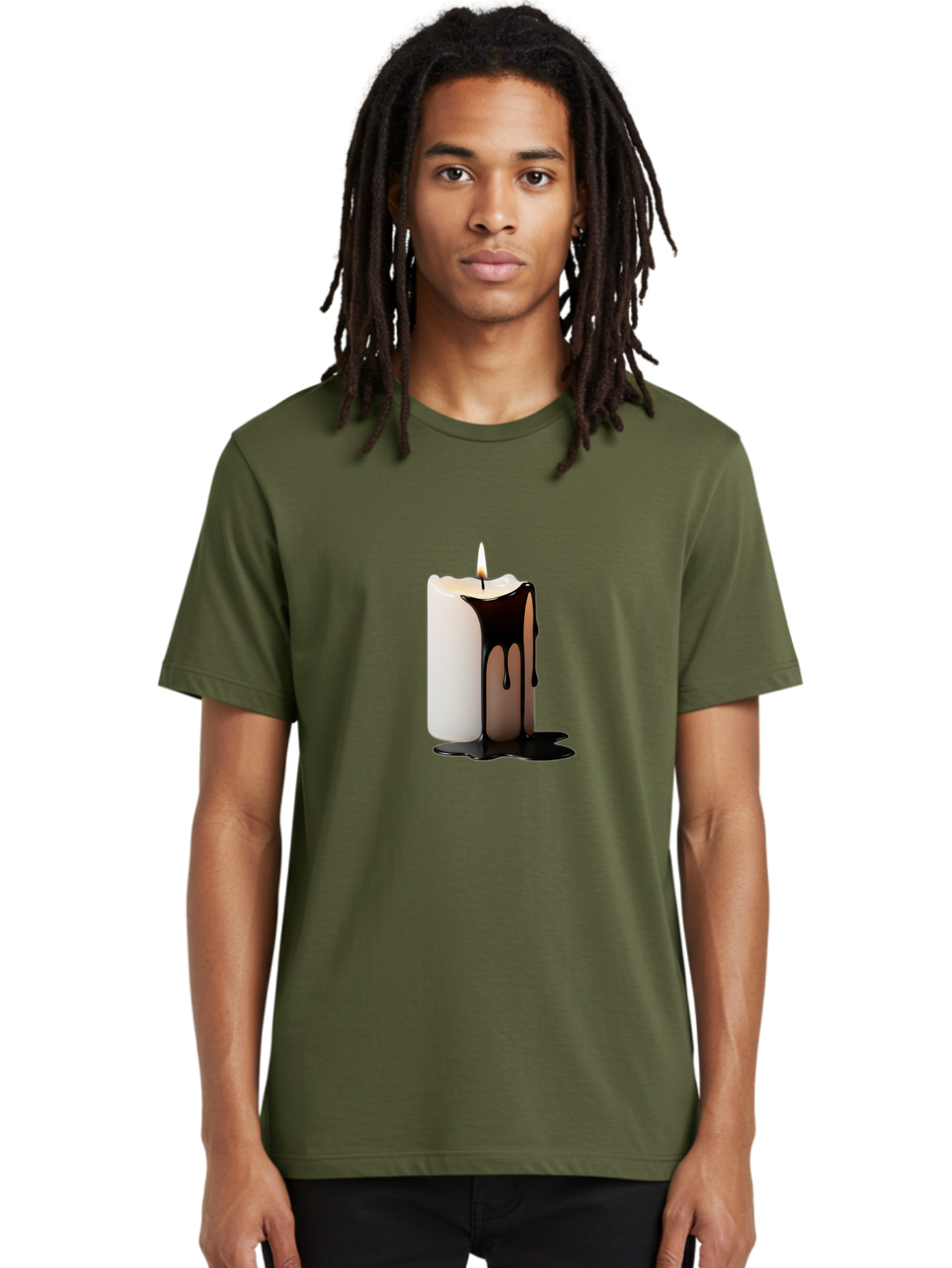 Melting-Candle Men'S Graphic Tee, 100% Cotton, Comfortable Casual Summer Wear, Machine Washable, Vintage Camera, Old Camera, Antique Camera, Black Camera, Classic Photography, Photography Equipment, Nostalgic Device, Film Camera, Camera Art Bam859