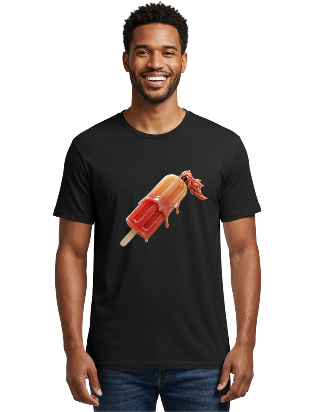 Melting-Popsicle Men'S Graphic Tee, 100% Cotton, Comfortable Casual Summer Wear, Machine Washable, Vintage Camera, Old Camera, Antique Camera, Black Camera, Classic Photography, Photography Equipment, Nostalgic Device, Film Camera, Camera Art Bam867
