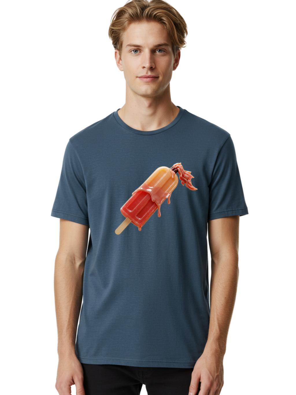 Melting-Popsicle Men'S Graphic Tee, 100% Cotton, Comfortable Casual Summer Wear, Machine Washable, Vintage Camera, Old Camera, Antique Camera, Black Camera, Classic Photography, Photography Equipment, Nostalgic Device, Film Camera, Camera Art Bam867