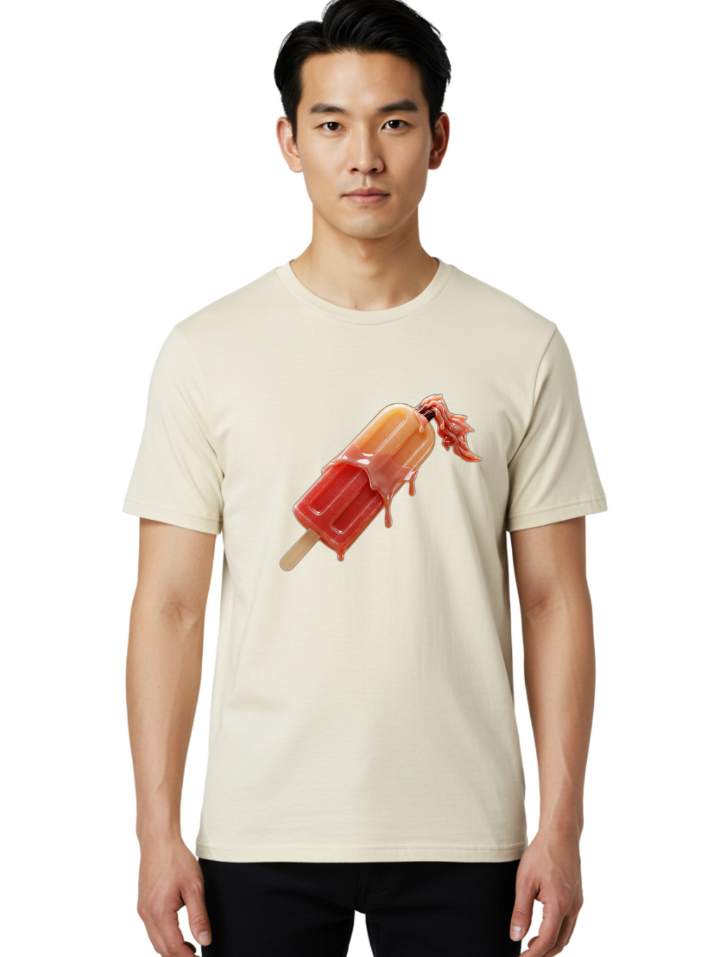 Melting-Popsicle Men'S Graphic Tee, 100% Cotton, Comfortable Casual Summer Wear, Machine Washable, Vintage Camera, Old Camera, Antique Camera, Black Camera, Classic Photography, Photography Equipment, Nostalgic Device, Film Camera, Camera Art Bam867