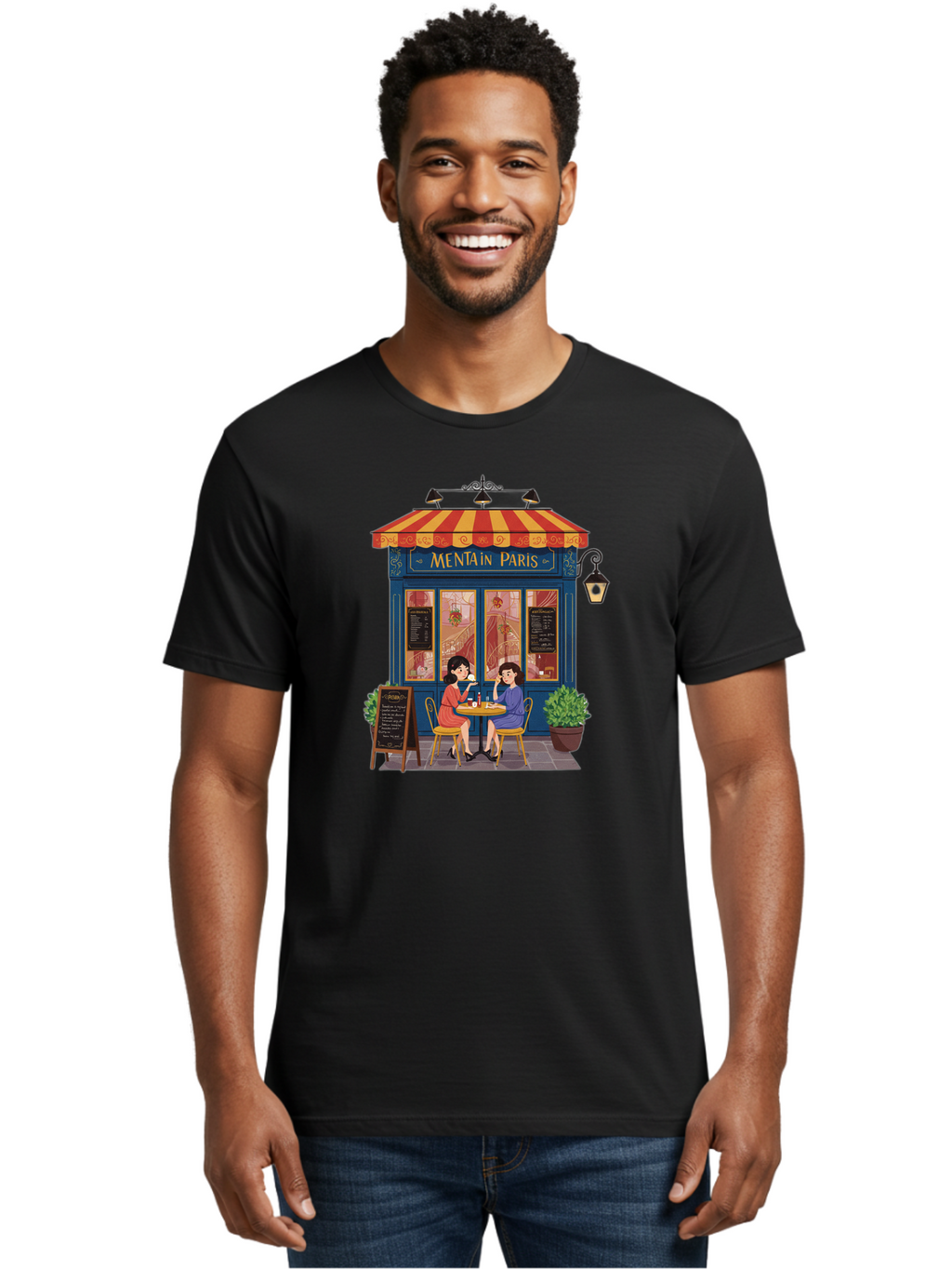Mentain-Paris Men'S Graphic Tee, 100% Cotton, Comfortable Casual Summer Wear, Machine Washable, Vintage Camera, Old Camera, Antique Camera, Black Camera, Classic Photography, Photography Equipment, Nostalgic Device, Film Camera, Camera Art Bam876