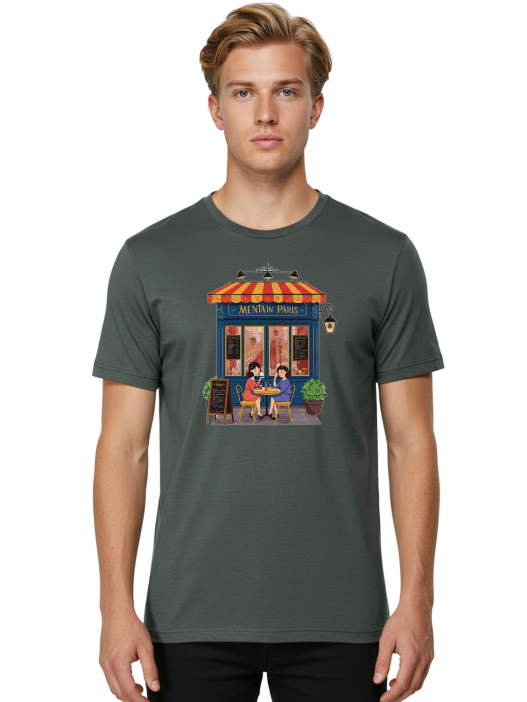 Mentain-Paris Men'S Graphic Tee, 100% Cotton, Comfortable Casual Summer Wear, Machine Washable, Vintage Camera, Old Camera, Antique Camera, Black Camera, Classic Photography, Photography Equipment, Nostalgic Device, Film Camera, Camera Art Bam876