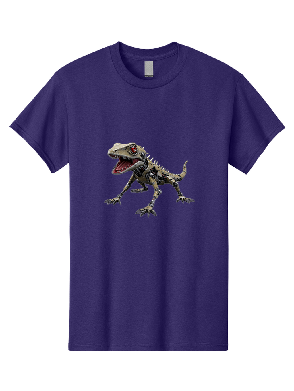 Metal-Dinosaur Men'S Graphic Tee, 100% Cotton, Comfortable Casual Summer Wear, Machine Washable, Vintage Camera, Old Camera, Antique Camera, Black Camera, Classic Photography, Photography Equipment, Nostalgic Device, Film Camera, Camera Art Bam878
