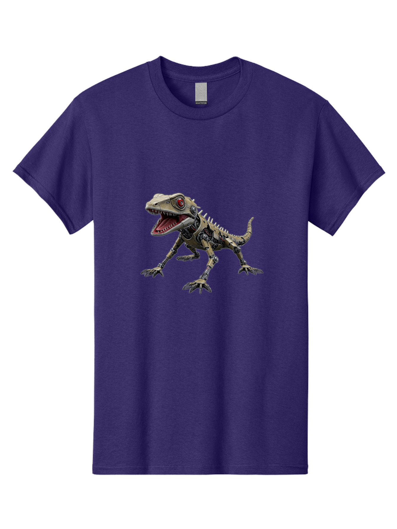 Metal-Dinosaur Men'S Graphic Tee, 100% Cotton, Comfortable Casual Summer Wear, Machine Washable, Vintage Camera, Old Camera, Antique Camera, Black Camera, Classic Photography, Photography Equipment, Nostalgic Device, Film Camera, Camera Art Bam878