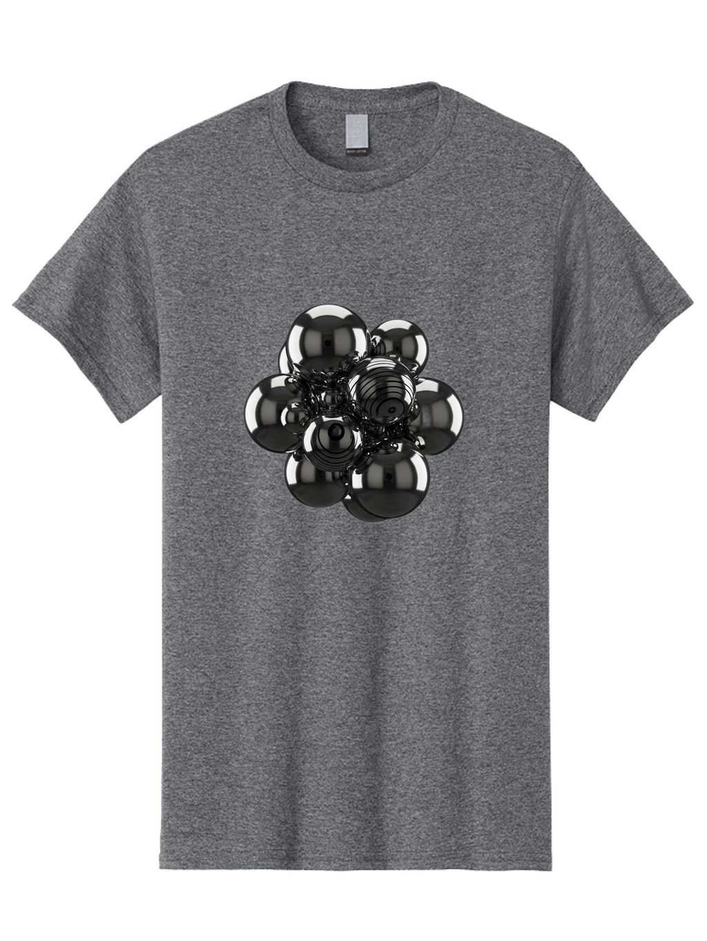 Metallic-Spheres-Cluster Men'S Graphic Tee, 100% Cotton, Comfortable Casual Summer Wear, Machine Washable, Vintage Camera, Old Camera, Antique Camera, Black Camera, Classic Photography, Photography Equipment, Nostalgic Device, Film Camera, Bam881