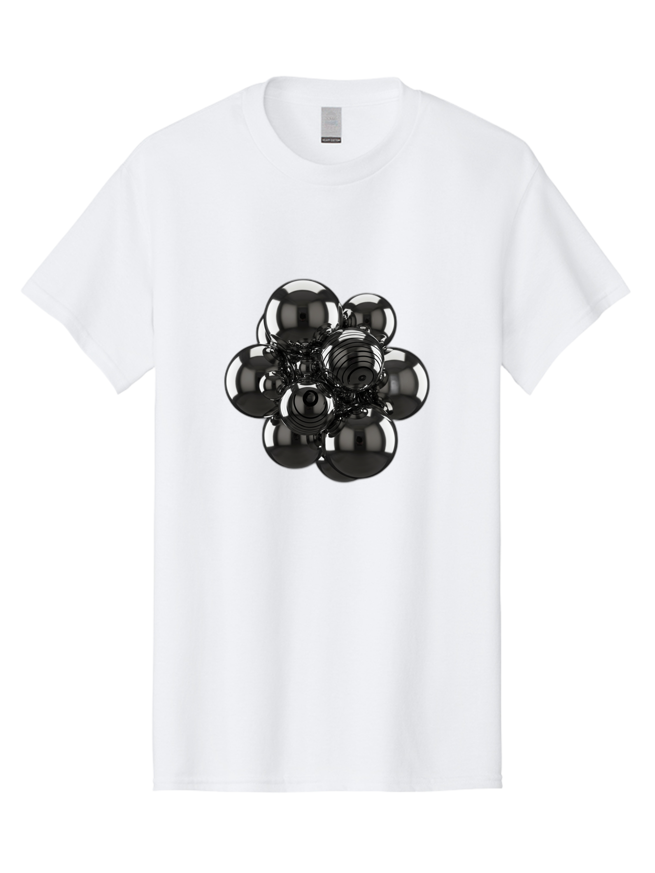 Metallic-Spheres-Cluster Men'S Graphic Tee, 100% Cotton, Comfortable Casual Summer Wear, Machine Washable, Vintage Camera, Old Camera, Antique Camera, Black Camera, Classic Photography, Photography Equipment, Nostalgic Device, Film Camera, Bam881